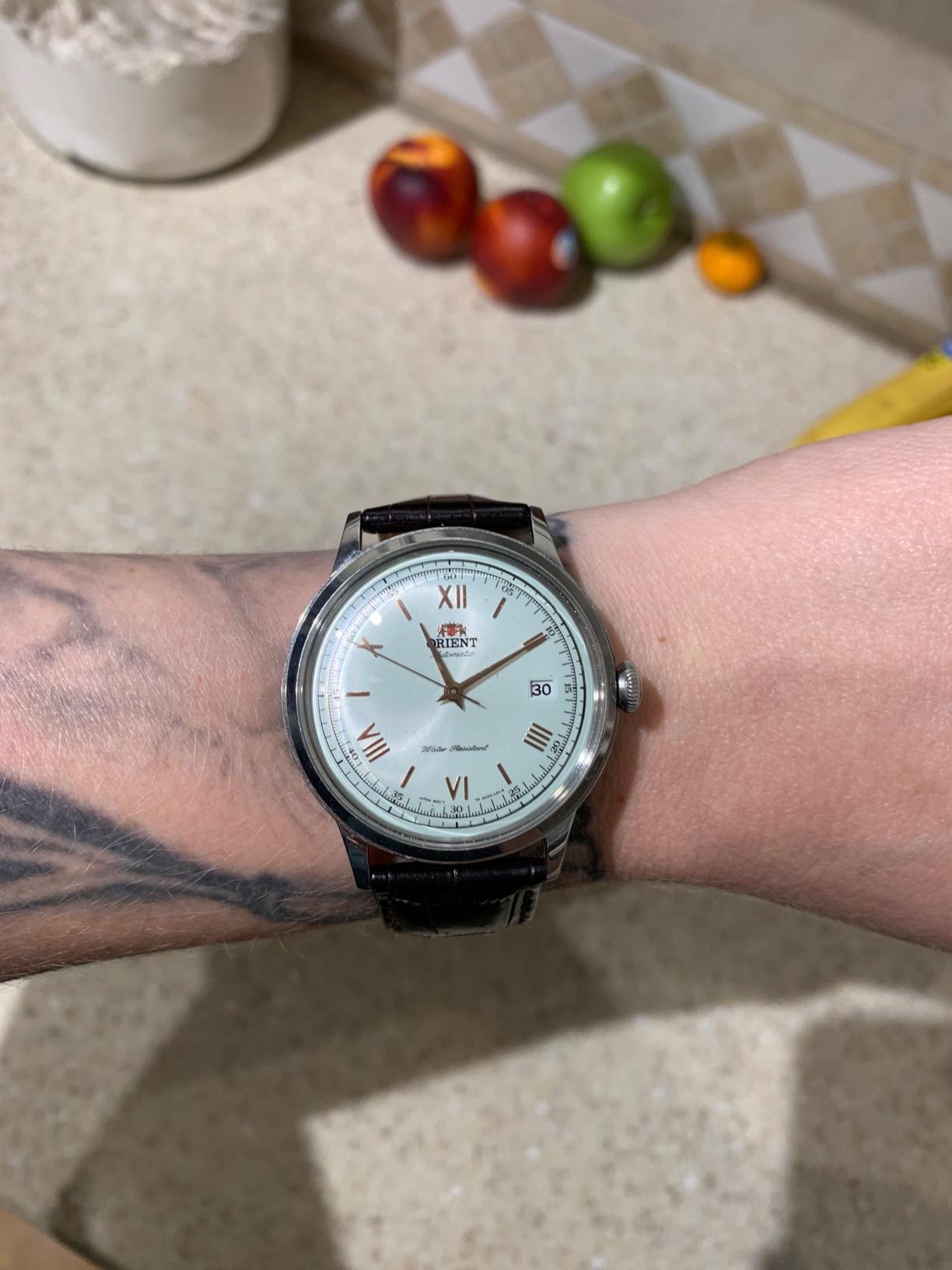 Orient Bambino Version 2 | Automatic/Hand-Winding Wrist Watch | 40.5 mm Case | Classic Watch customer photo 1