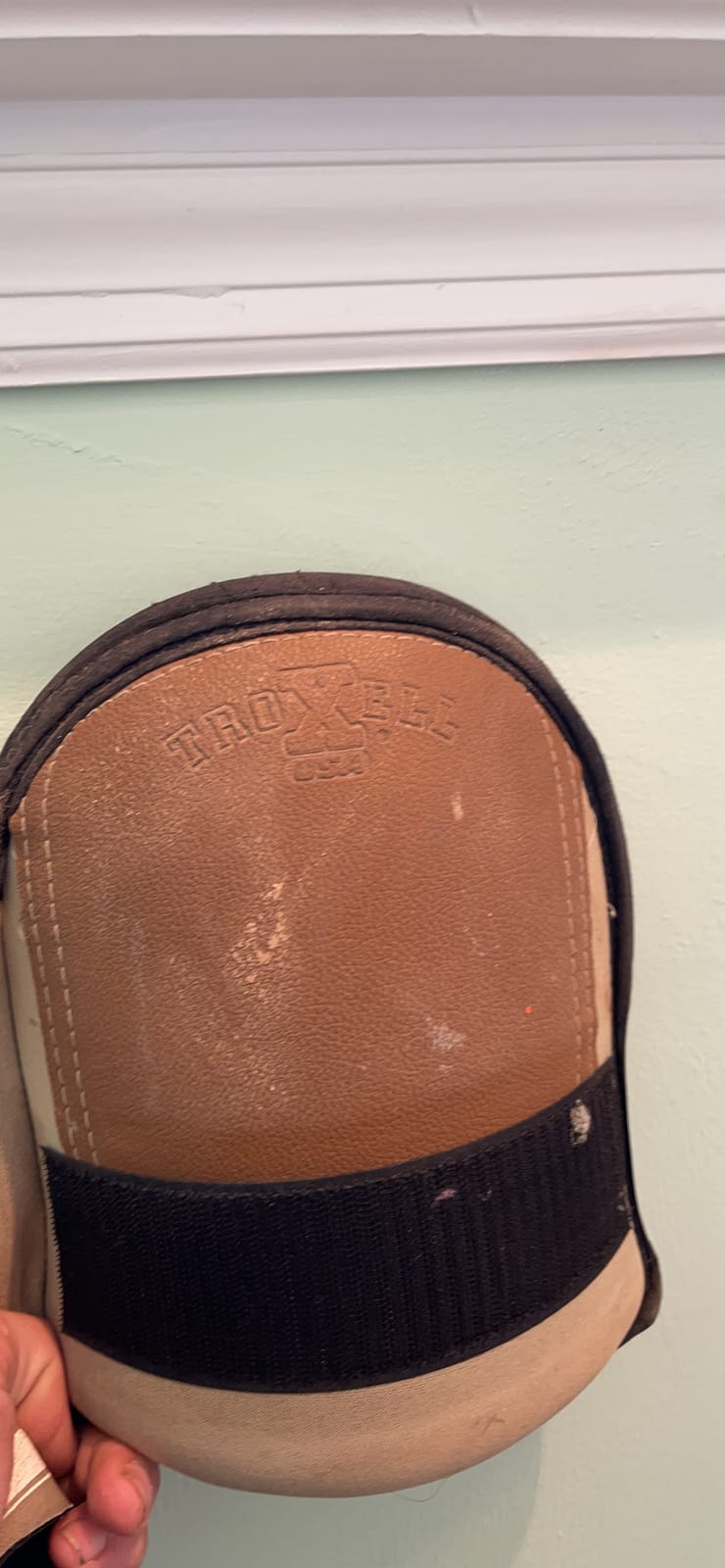 TROXELL USA SuperSoft Leatherhead Kneepads - (Large Size / Bagged in Pairs) customer photo 1