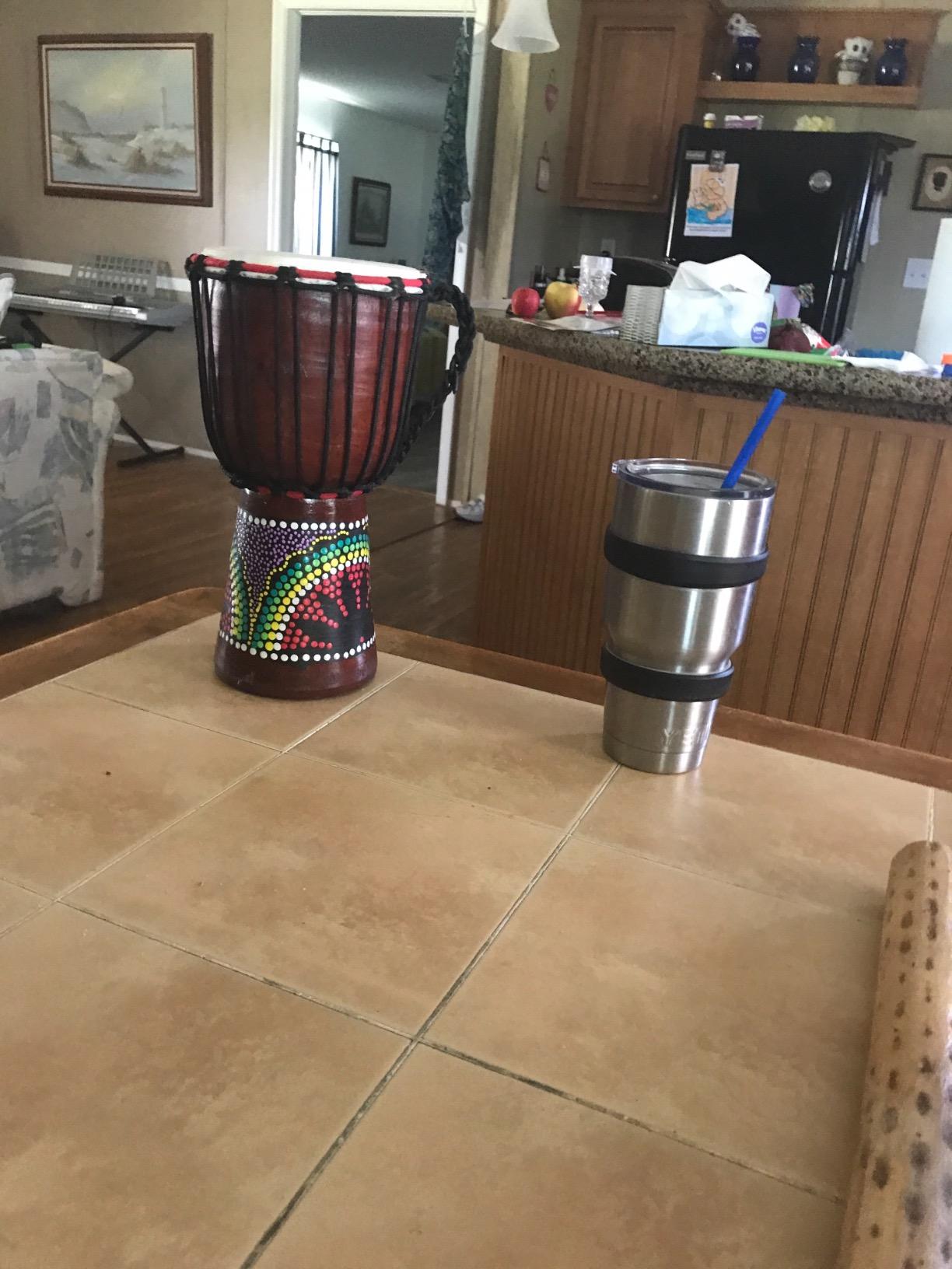 Djembe Drum - African Bongo Congo Style Drum - 12