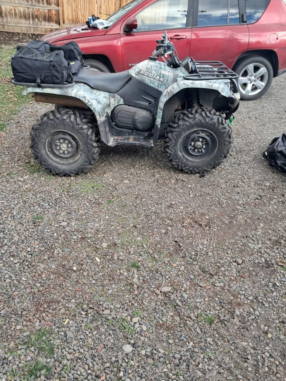 Badass Moto ATV Covers Waterproof Outdoor Heavy Duty, Rip-Resistant, Night-Reflective Quad Cover, 4 Wheeler Cover, Easy-Access Zipper & Vents Four Wheeler Accessories - ATV Gifts, Large 96 Long customer photo 1