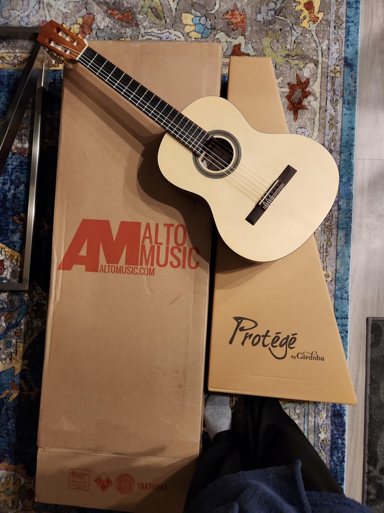 Cordoba C1M Classical Acoustic Nylon String Guitar, Protégé Series customer photo 2