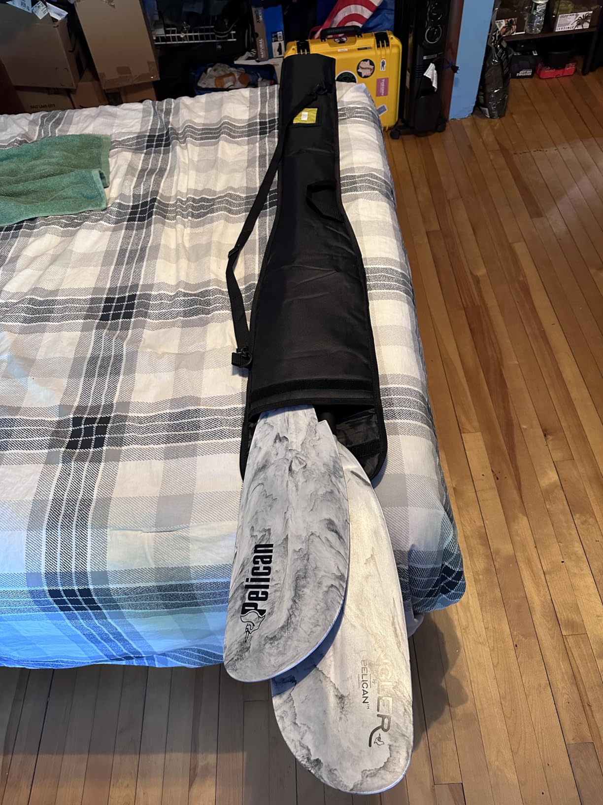 Pelican - Poseidon Angler Paddle - Aluminum Shaft with Reinforced Fiberglass Blades - Lightweight, Adjustable Kayaks Paddles - Perfect for Kayak Fishing customer photo 2