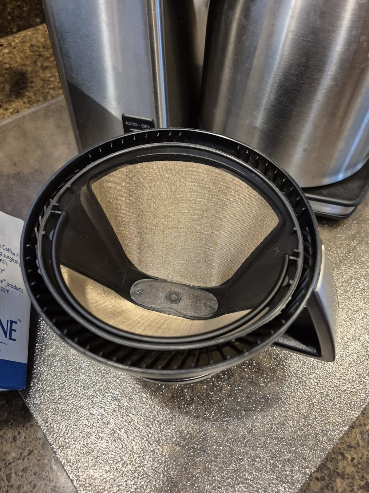 GoldTone Brand (Made in the USA) Reusable No.4 Cone Style Replacement Coffee Filter replaces your Cuisinart Permanent Coffee Filter for Machines and Brewers (1 Pack) customer photo 1
