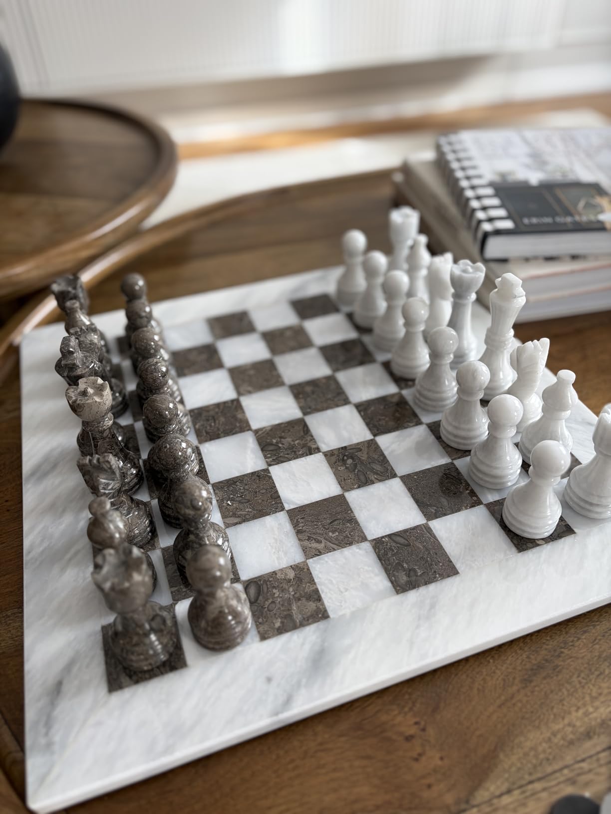 Radicaln Marble Chess Set 15
