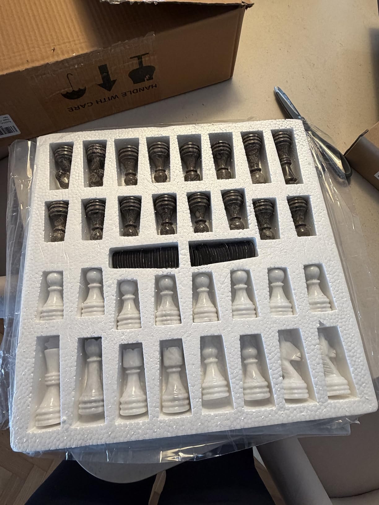 Radicaln Marble Chess Set 15