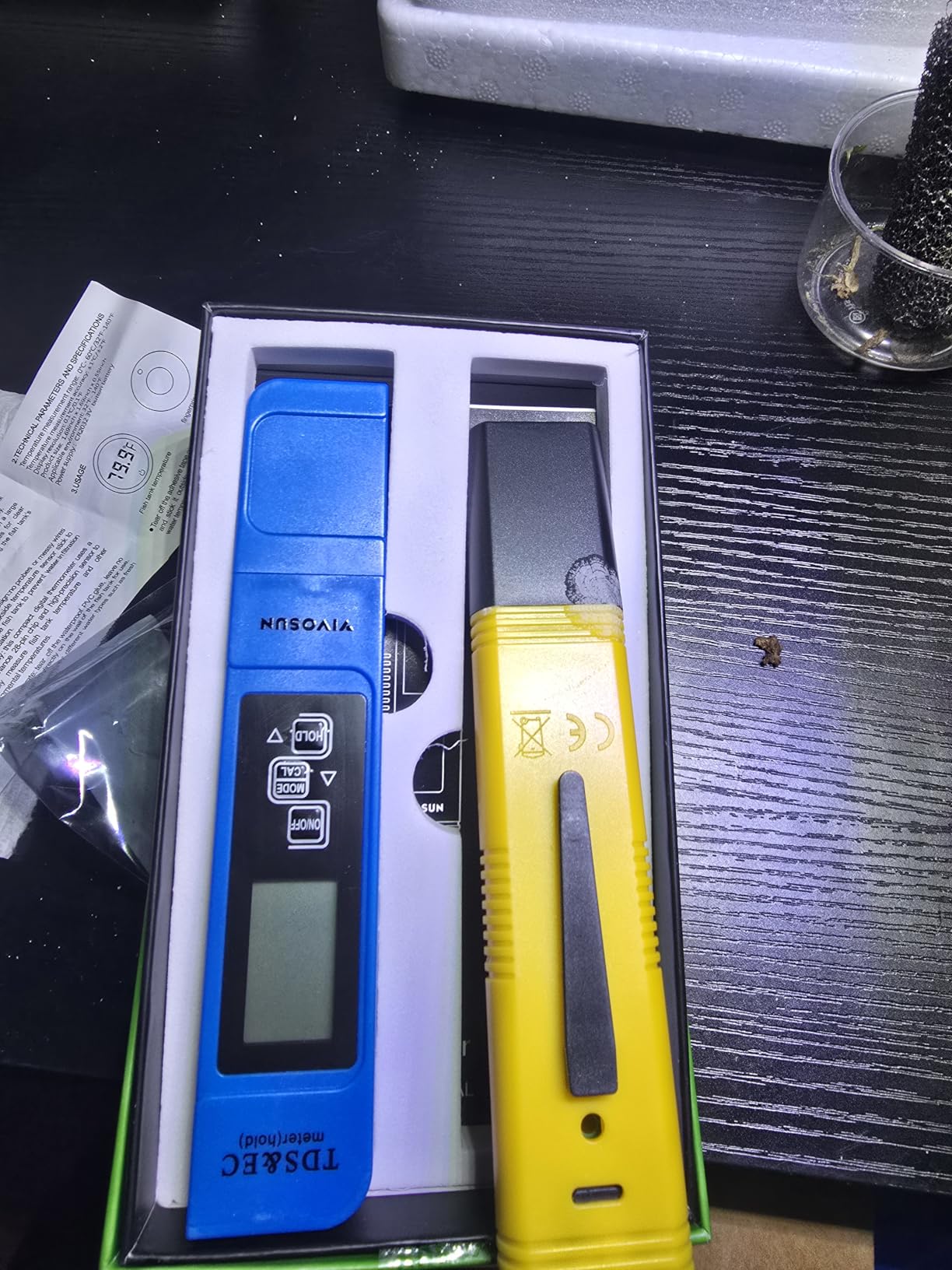 VIVOSUN Digital pH Meter TDS EC Meter for Water 0.01 Accuracy Hydroponics customer photo 1