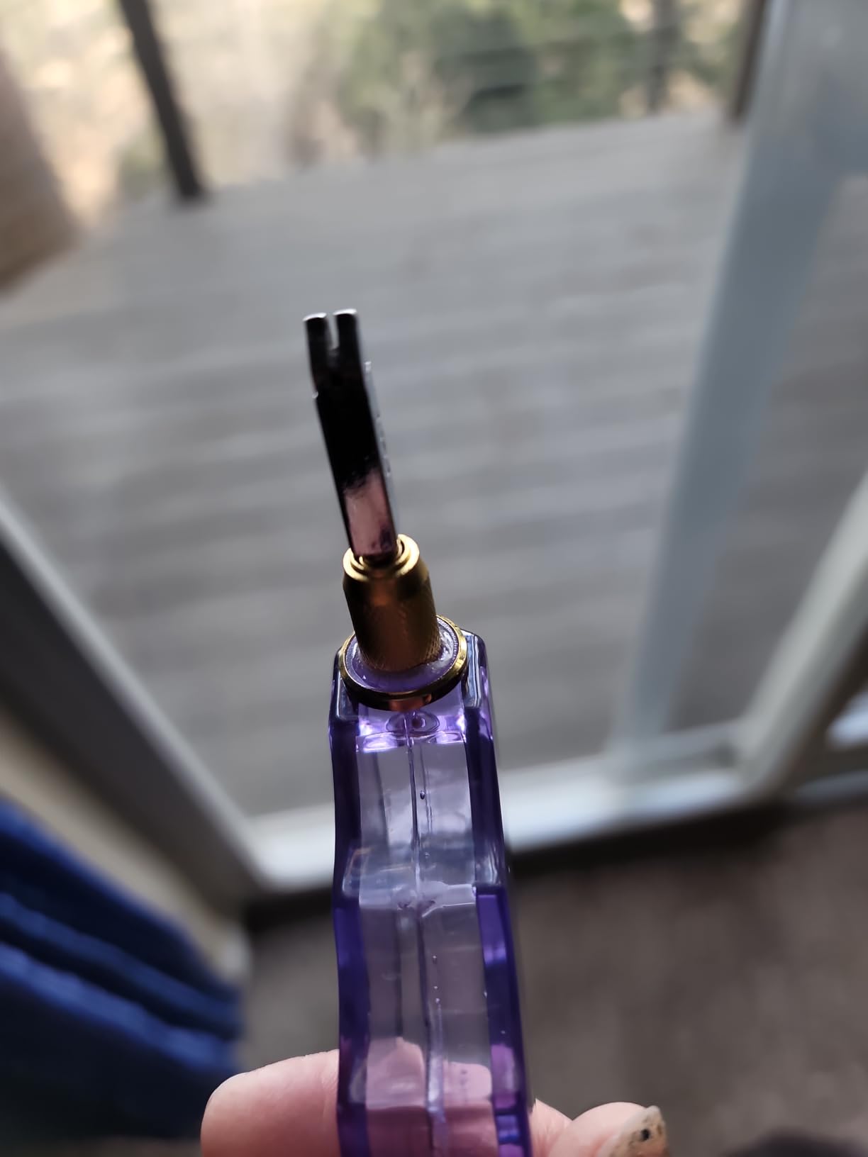 IMT Pistol Grip Oil Feed Glass Cutter Tungsten Carbide, Professional Stained Glass Cutting Tool with 2 Replaceable Head and Oil Reservoir- 2mm-12mm customer photo 1