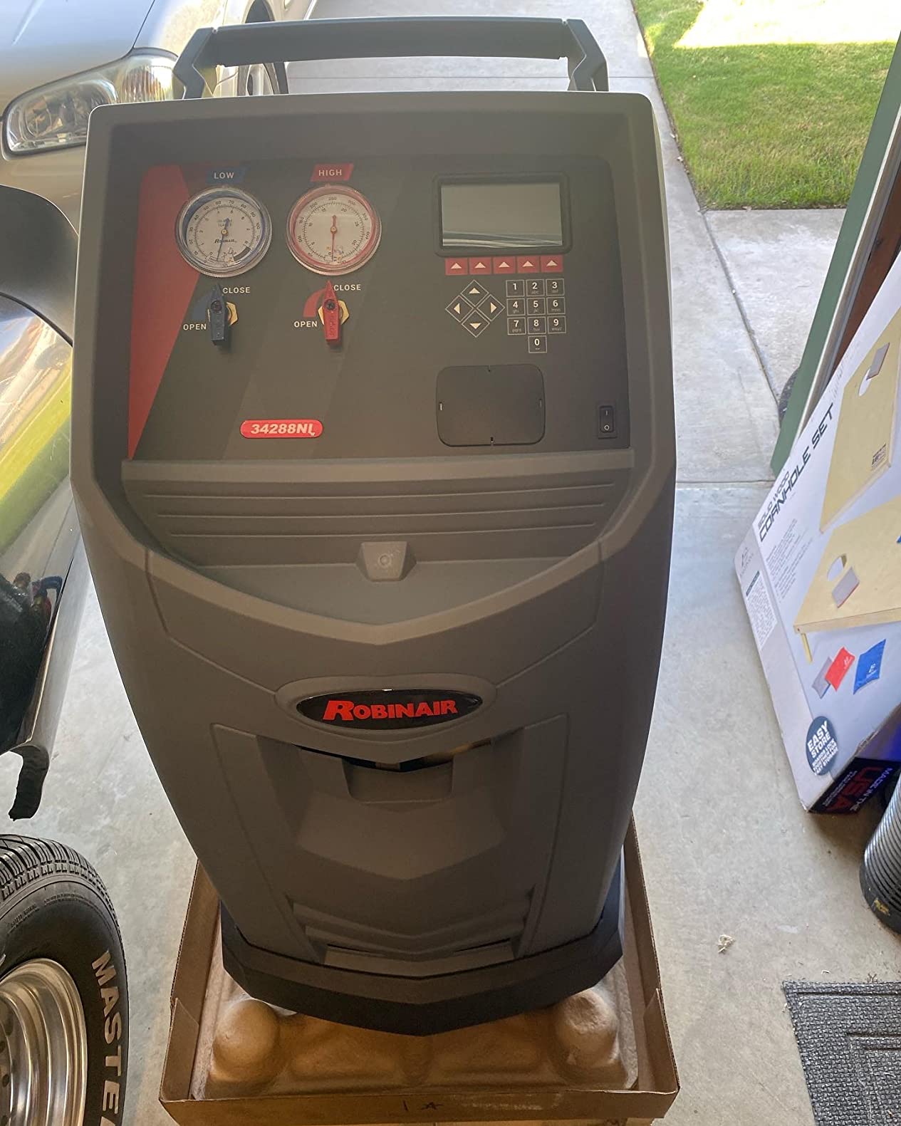 Robinair 34288NI Economy R-134a Recover, Recycle, Recharge Machine customer photo 2