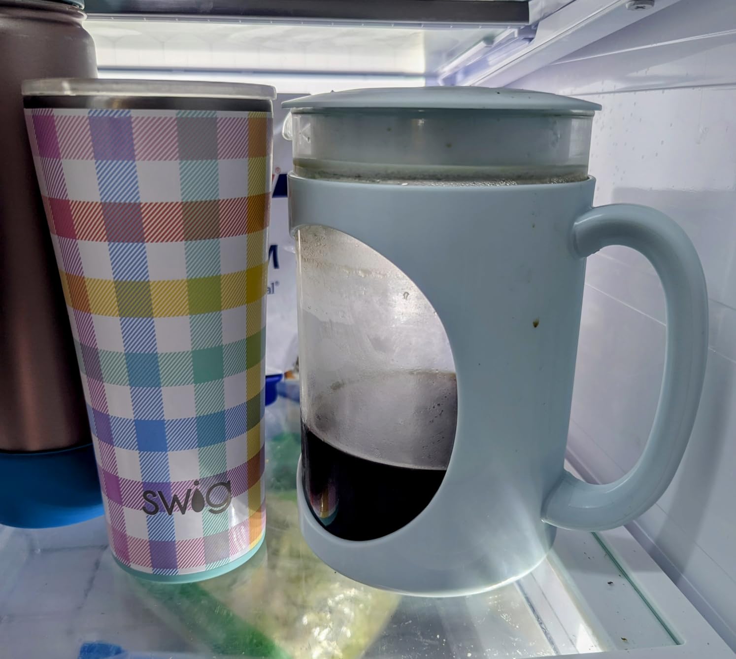 Primula Burke Deluxe Cold Brew Iced Coffee Maker, Comfort Grip Handle, Durable Glass Carafe, Removable Mesh Filter, Perfect 6 Cup Size, Dishwasher Safe, 1.6 qt, Black customer photo 1