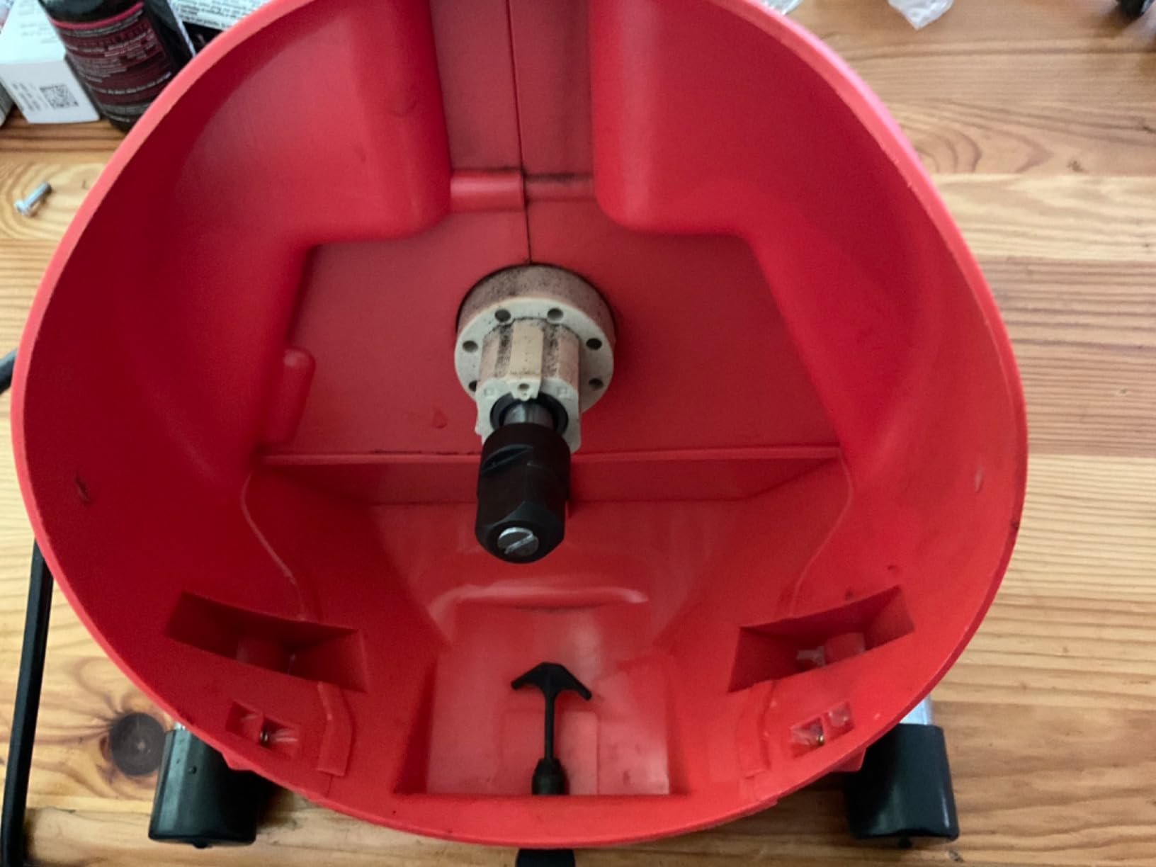 RIDGID 55808 PowerClear 120-Volt Drain Cleaning Machine Kit for Tubs, Showers, and Sinks, Drain Cleaner Machine Kit with AUTOFEED, Inner Core Cable, and Guide Hose customer photo 1