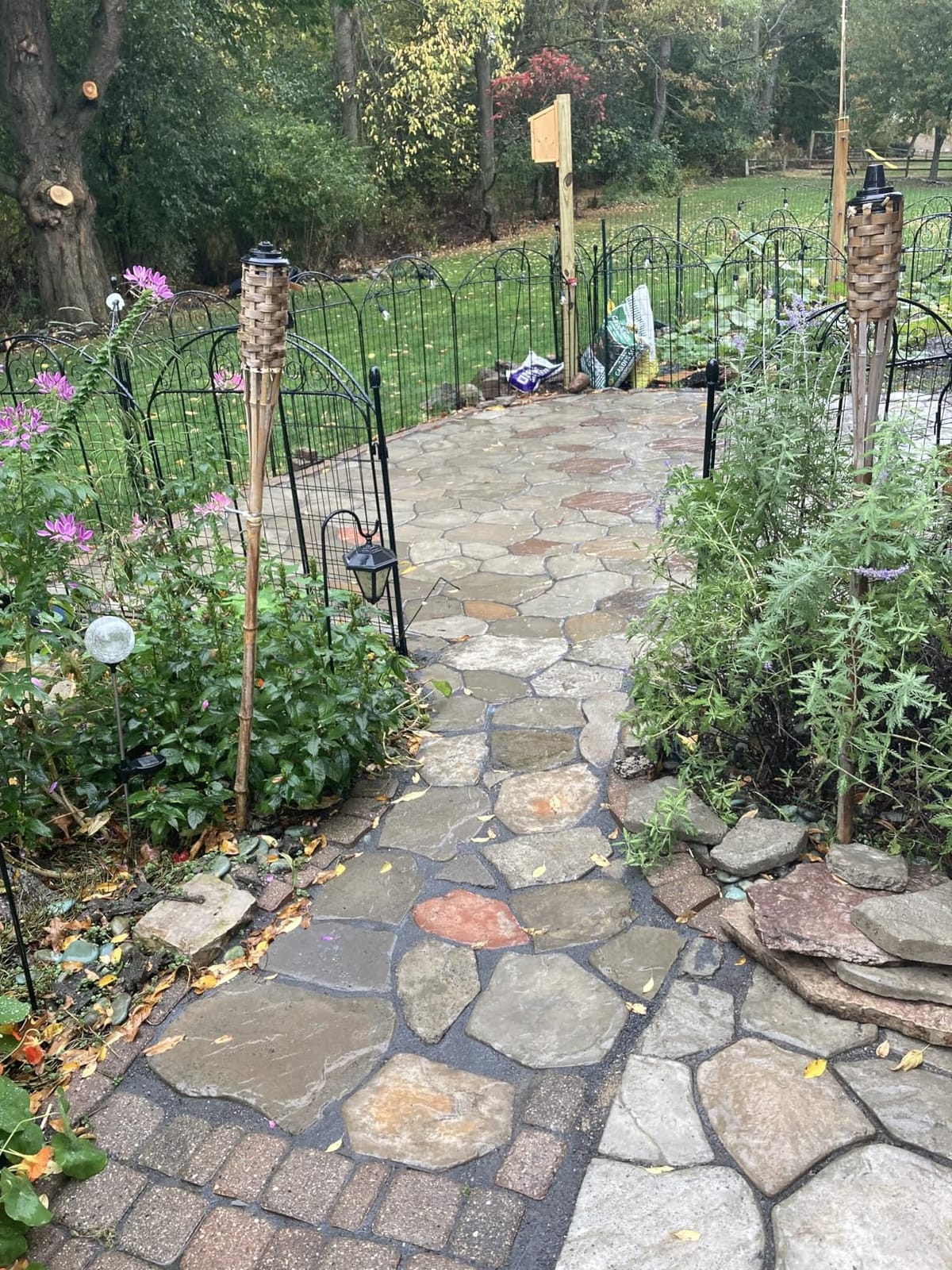 SvitMolds Concrete molds DIY Sold 6 pcs Plastic Moulds Flagstone Casting Concrete Paving Garden Paths Stone Patio Pavers for Garden Walkway #S34 customer photo 2