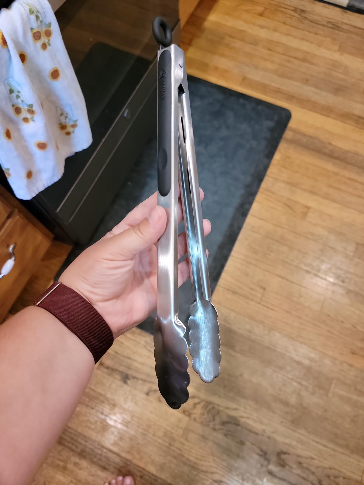 304 Stainless Steel Kitchen Cooking Tongs, 9
