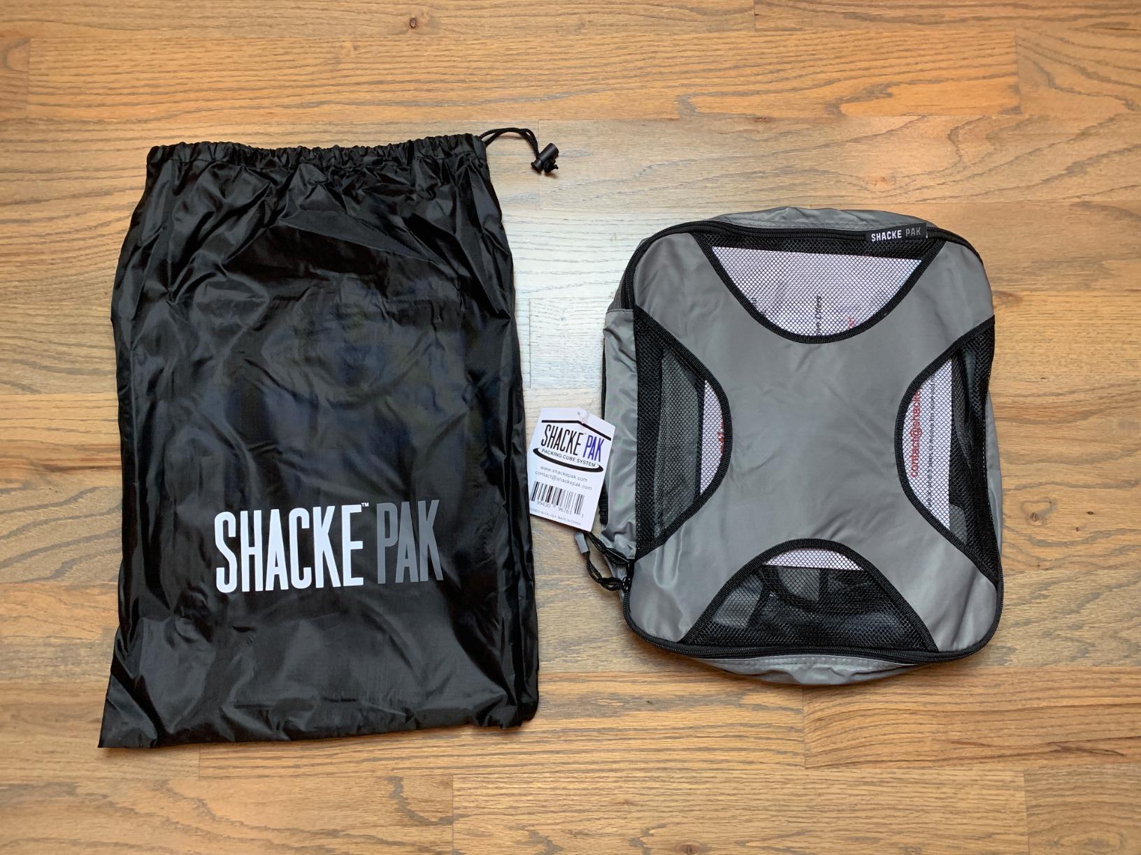 Shacke 5 Set Packing Cubes for Travel with Laundry Bag (Dark Grey) customer photo 1