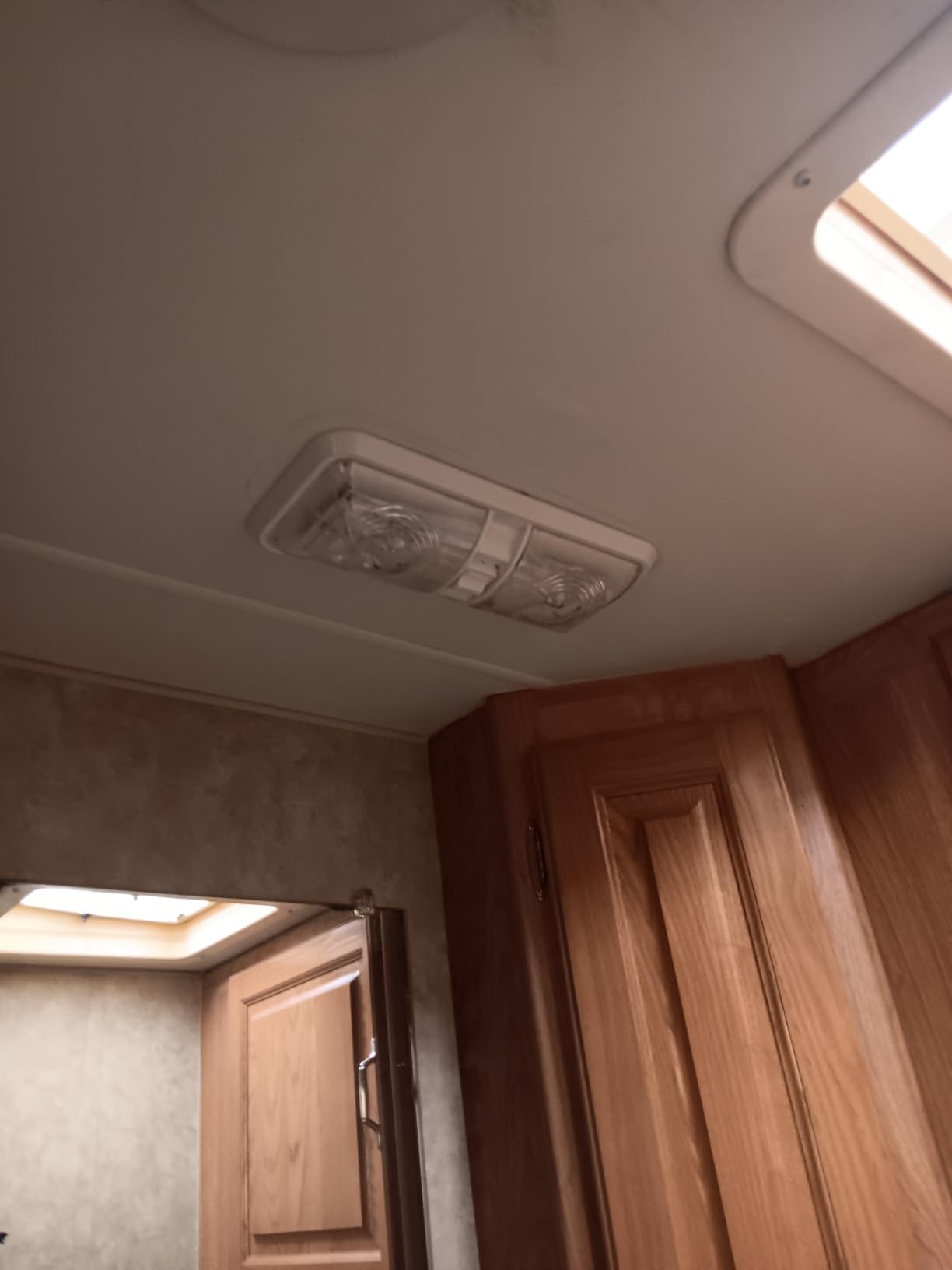 5 Pack RV LED Ceiling Double Dome Light Fixture ON/OFF Switch Interior Lighting for Car/RV/Trailer/Camper/Boat DC 11-18V Natural White 4000-4500K 48X2835SMD (Natural White 4000-4500K, 5) customer photo 1