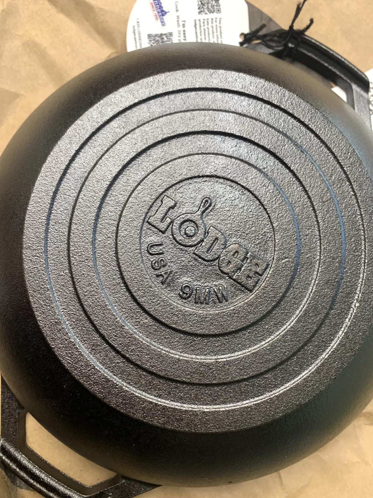 Lodge Pre-Seasoned Cast Iron Stir Fry Mini Wok, PFAS-Free, 9 Inches customer photo 1