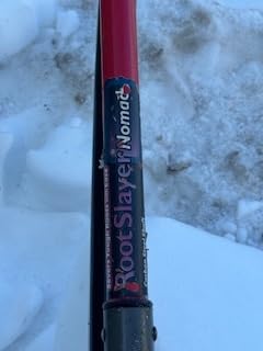 Root Slayer 22311 Nomad Garden Spade, Serrated Edge, Red customer photo 2