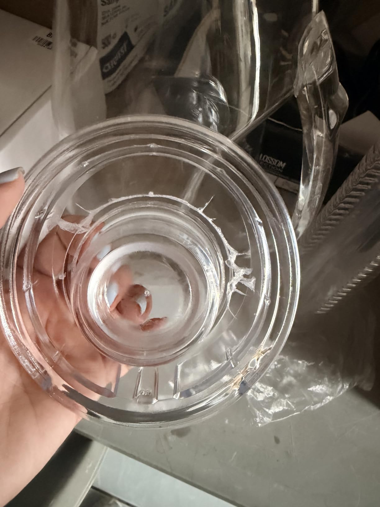 OVENTE Fruit Infusion Water Pitcher 2.5 Liters, Clear PIA0852C customer photo 2