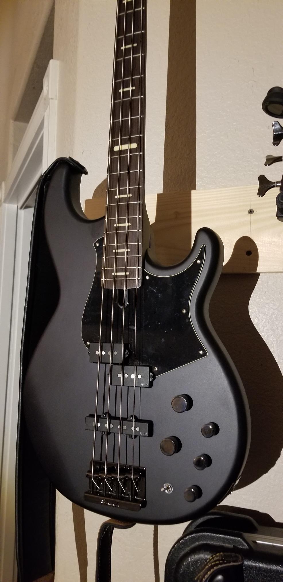 Yamaha BB734A BB-Series Bass Guitar, Translucent Matte Black customer photo 2