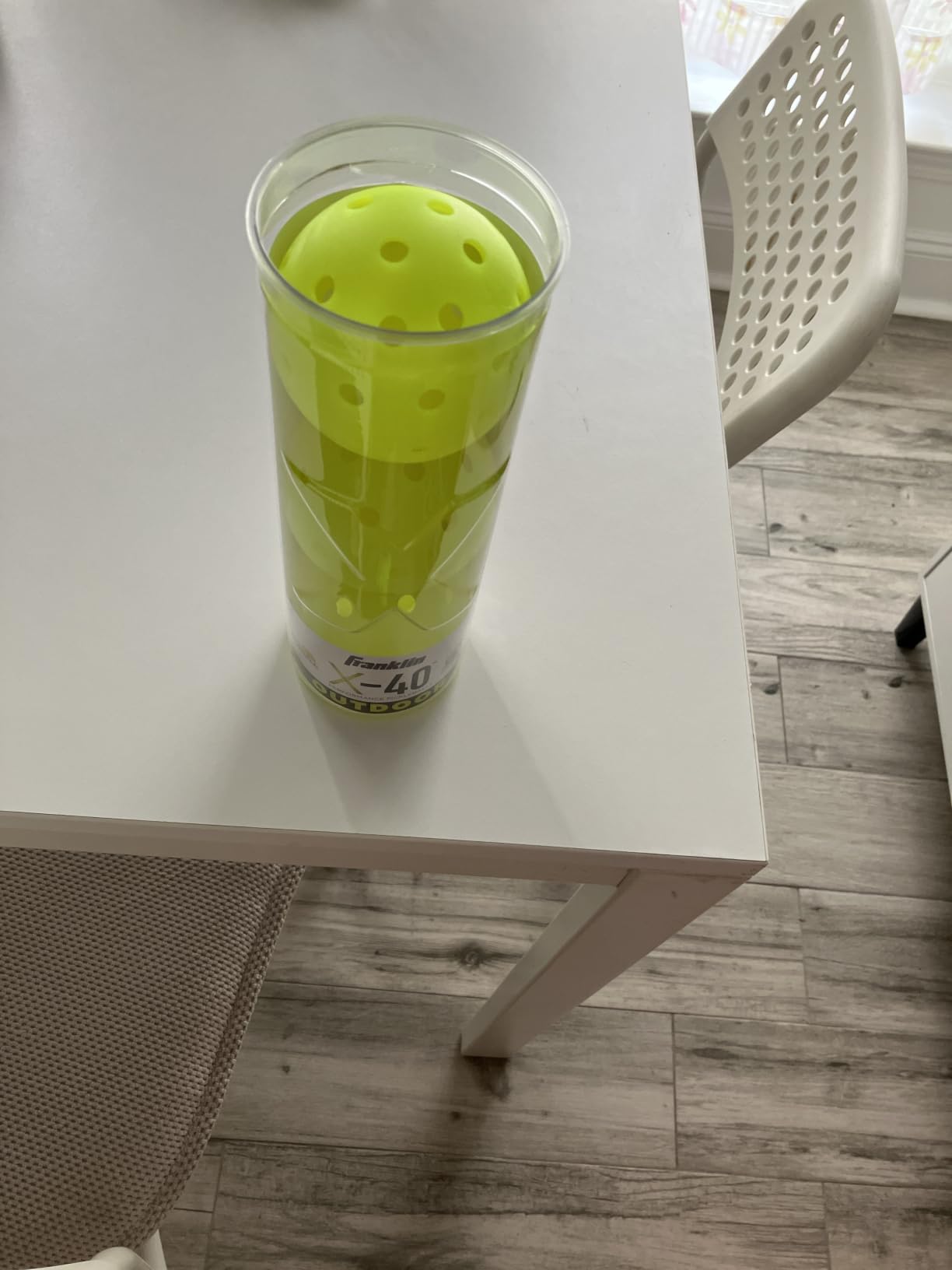 Franklin Sports X-40 Outdoor Pickleballs - USAP Approved customer photo 1