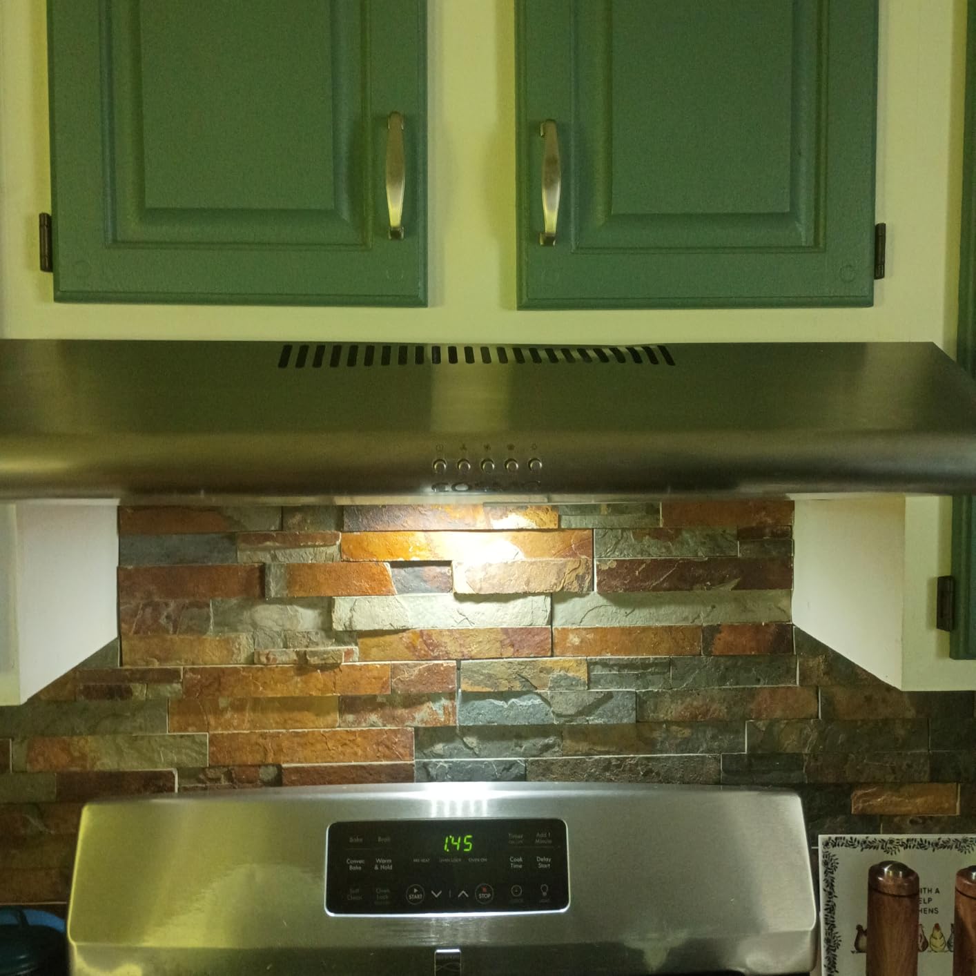 COSMO COS-5MU30 30 in. Delta Collection Ducted Under Cabinet Range Hood, Button Controls, Reusable Filters, LED Lights, Stainless Steel customer photo 2