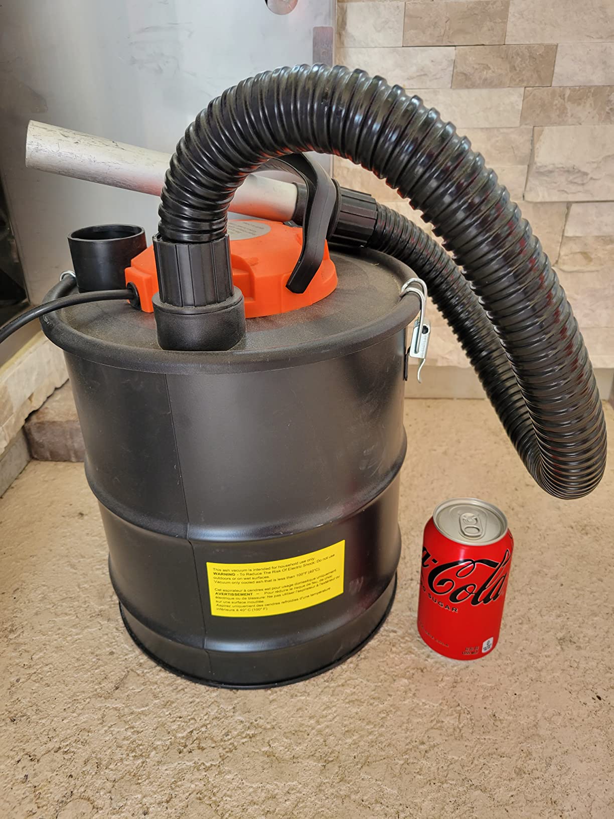 BACOENG Ash Vacuum for Pellet Grill, 5.3 Gallon, 1200W customer photo 2