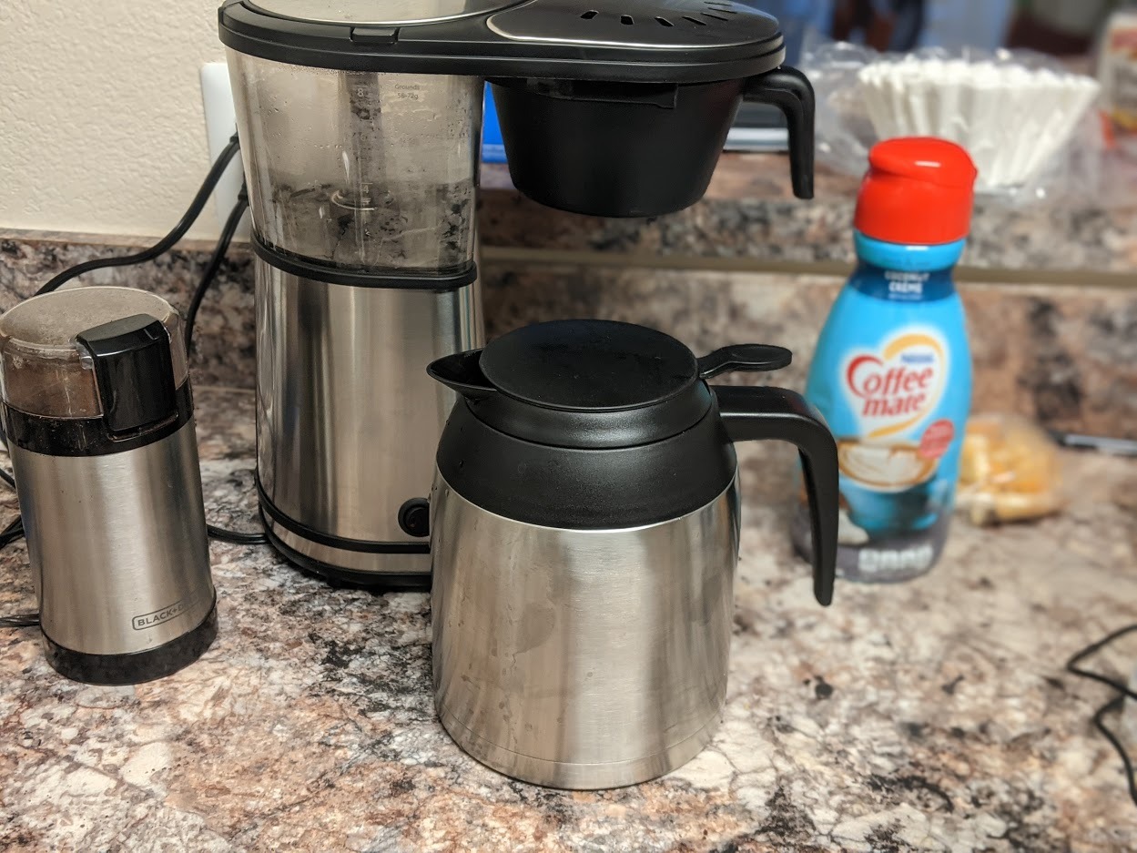 Bonavita 8 Cup Drip Coffee Maker Machine, One-Touch Pour Over, Auto Pause Brewing with Stainless Steel Double Wall Thermal Carafe, SCA Certified, Dishwasher Safe, BV1901TS customer photo 1