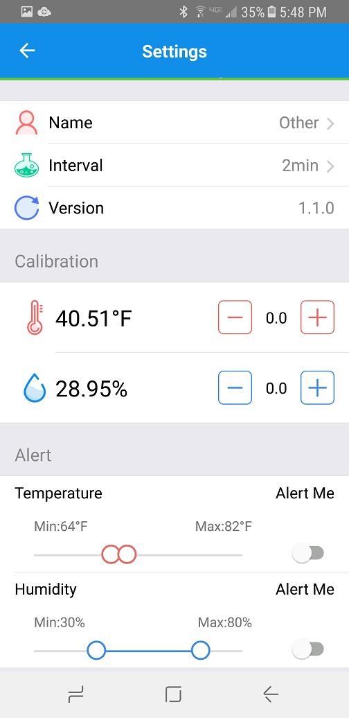 Inkbird Thermometer and Hygrometer Smart Sensor Data Logger with Waterproof External Probe Magnet for Android and iOS, for Food Storage Brewing Reptiles Instrument IBS-TH1(Battery not Included) customer photo 1