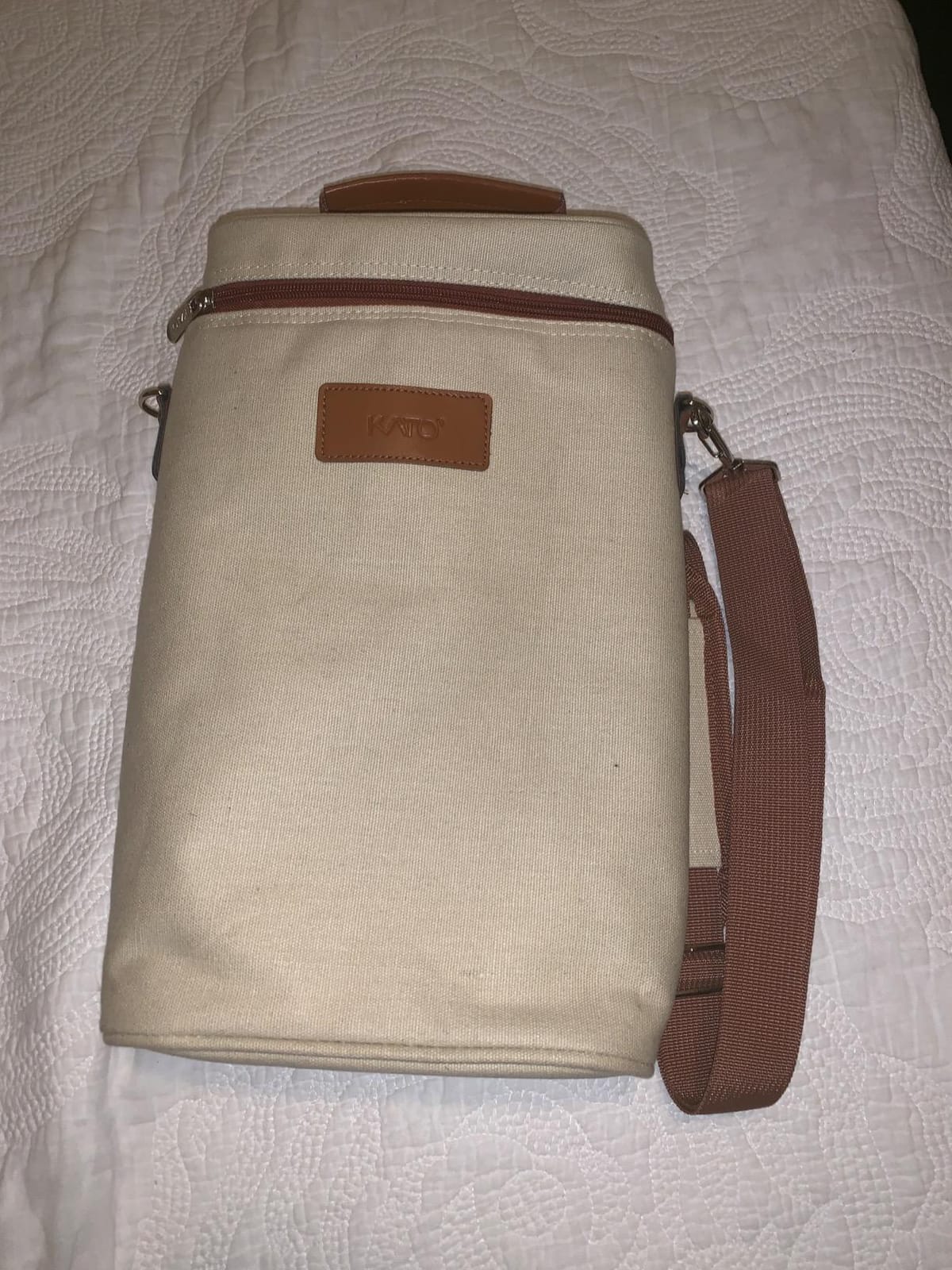 Tirrinia 2 Bottle Insulated Wine Tote Carrier Bag customer photo 1