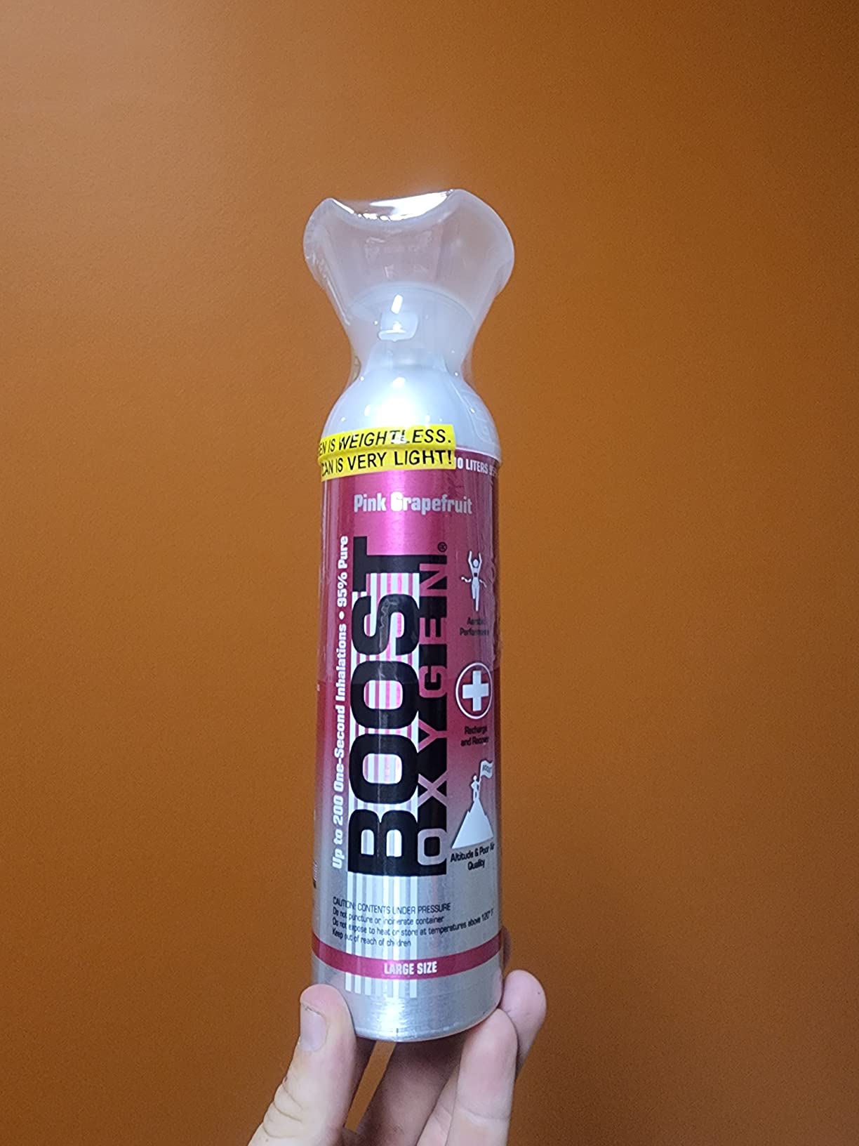 Boost Oxygen Large Natural 10L Canister, 3 Pack customer photo 1
