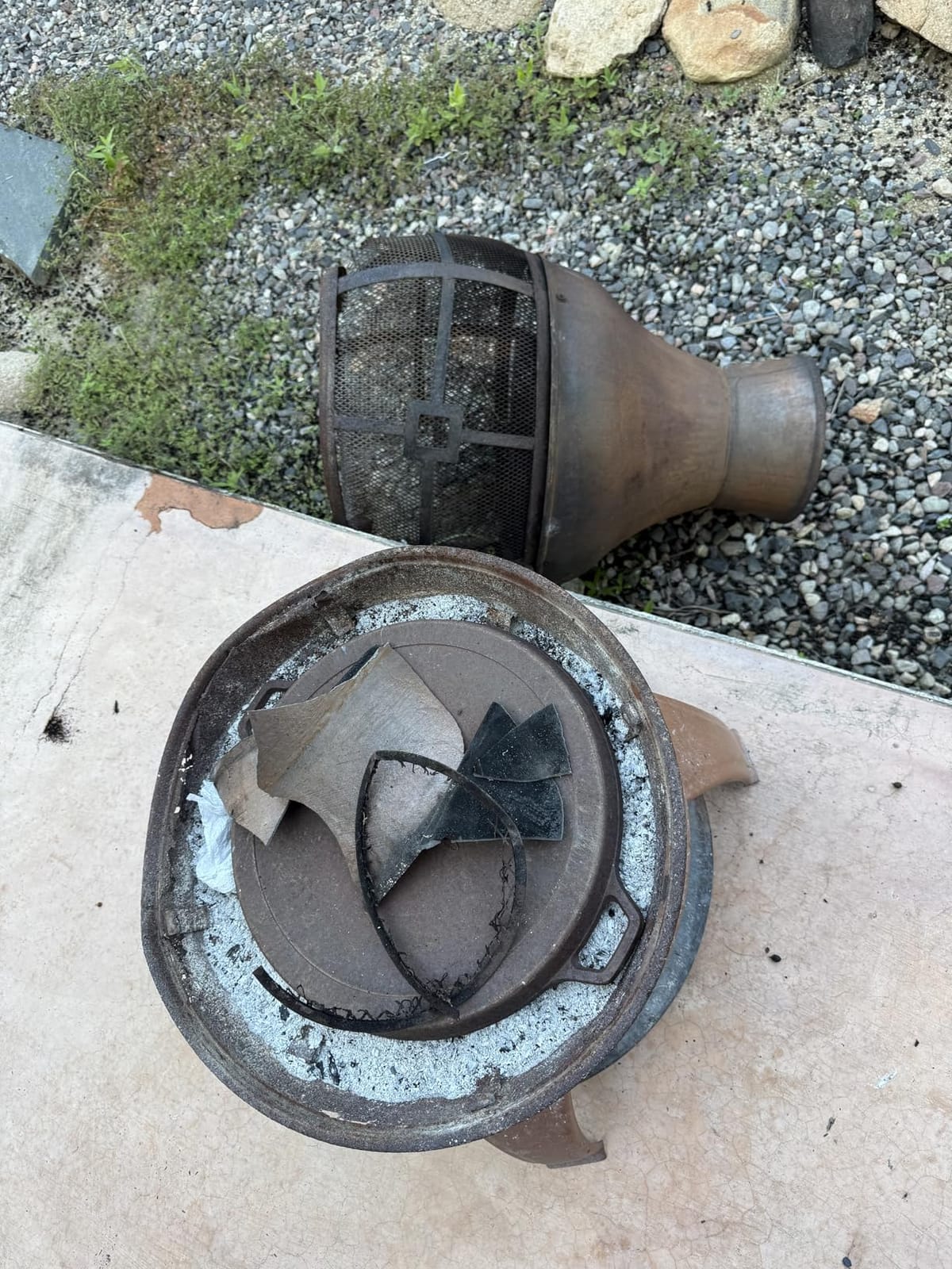 BALI OUTDOORS Chiminea Outdoor Fireplace customer photo 1