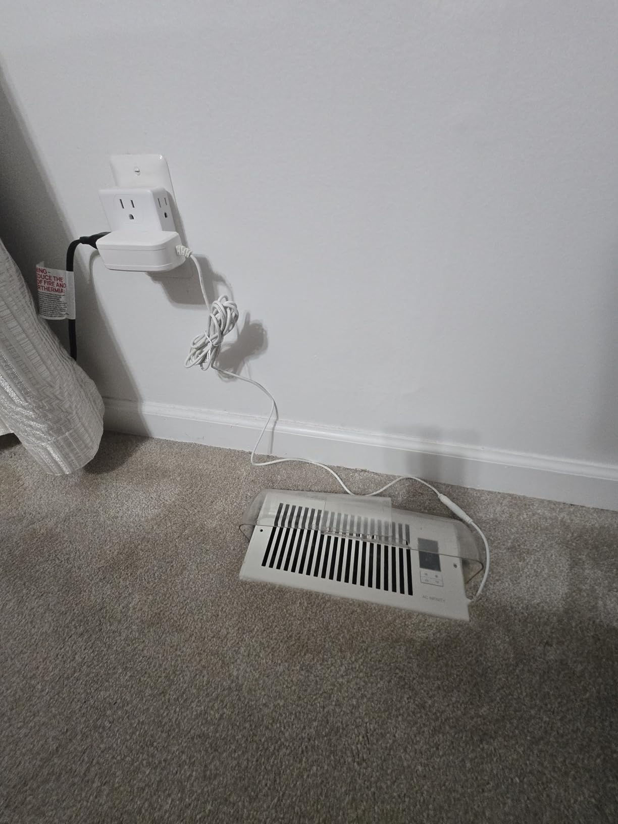 AC Infinity AIRTAP T4, Bronze Register Booster Fan for 4