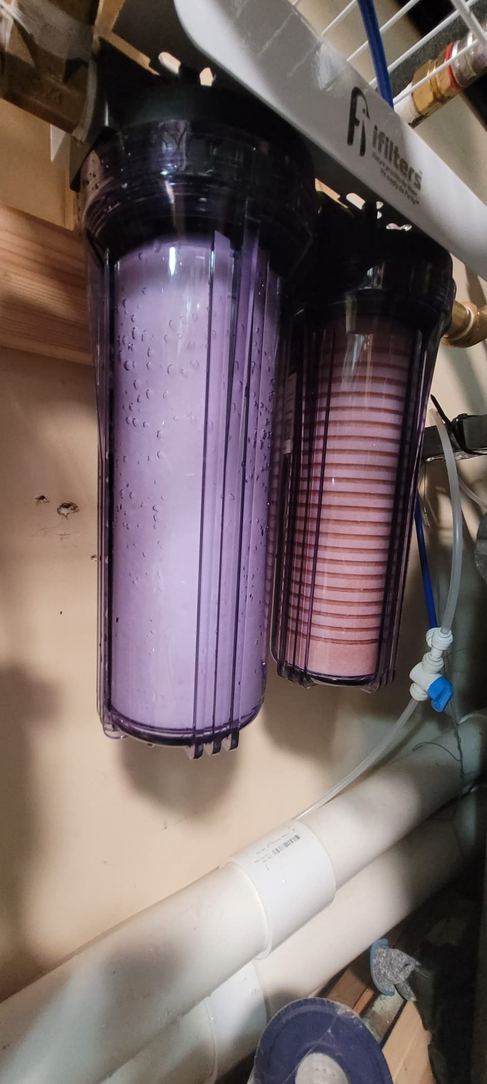 iFilters 4.5 x 20 Sediment CTO Heavy Metals Well Water Filtration System customer photo 2