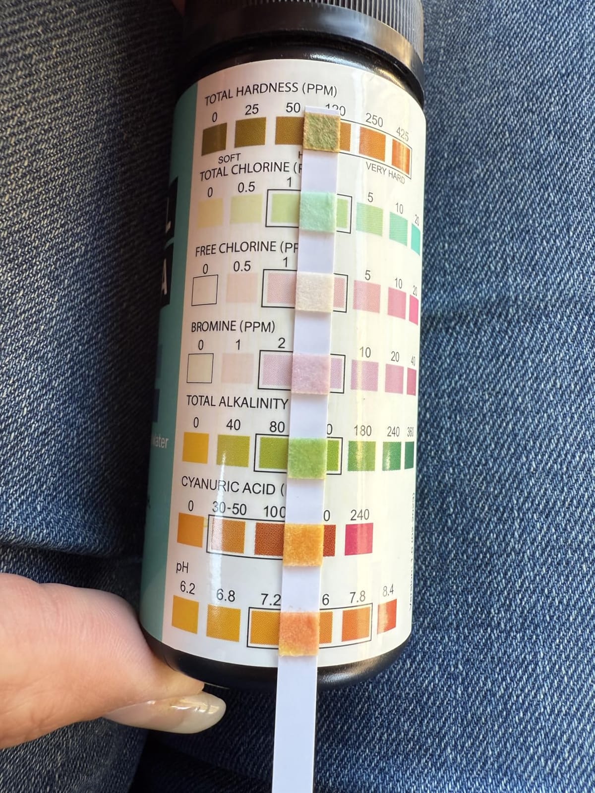 JNW Direct Water Hardness Test Strips for Home Water - 150 Strips Kit customer photo 2