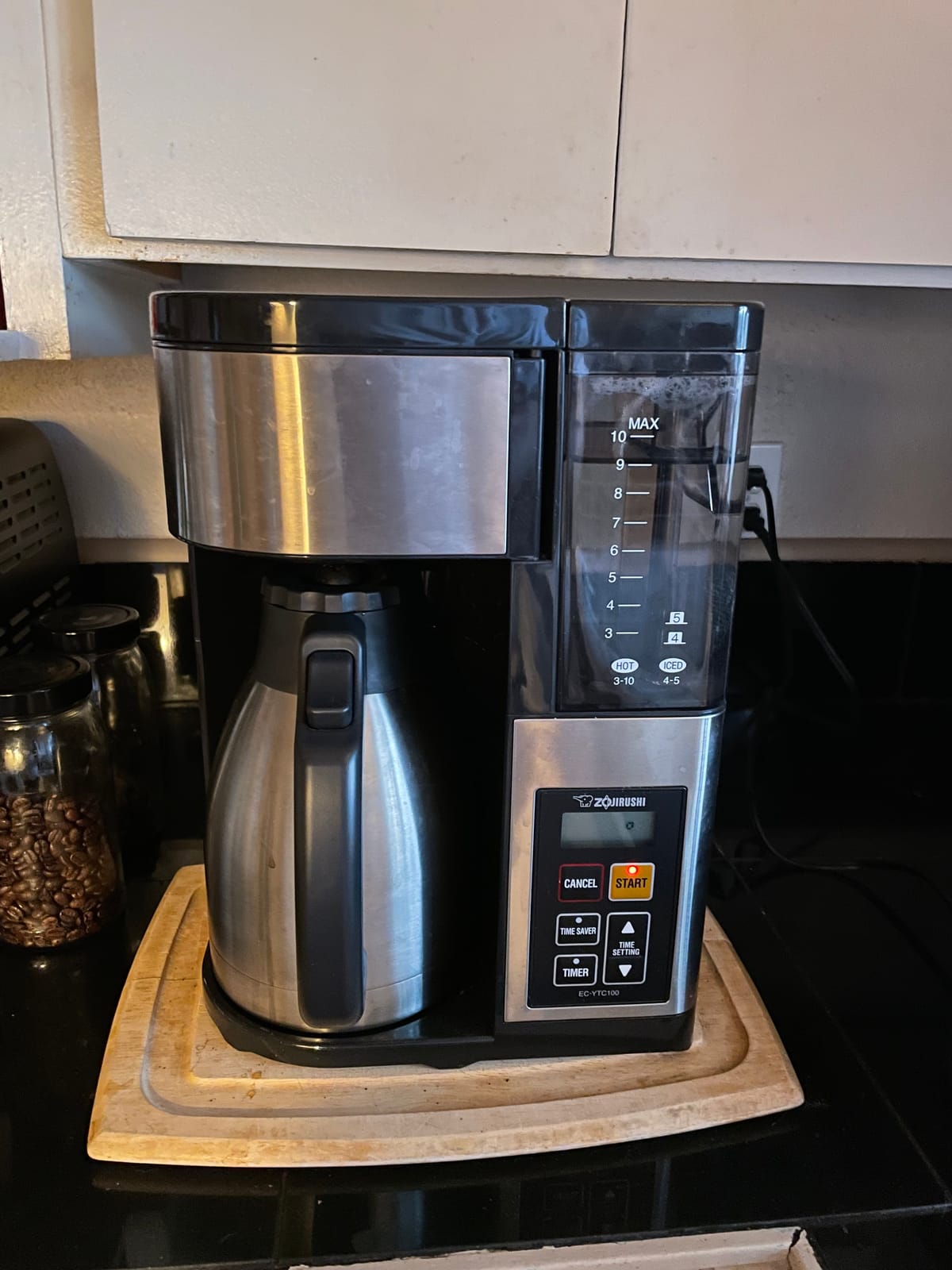 Zojirushi EC-YTC100XB 10-Cup Coffee Maker (Stainless Steel/Black) customer photo 1