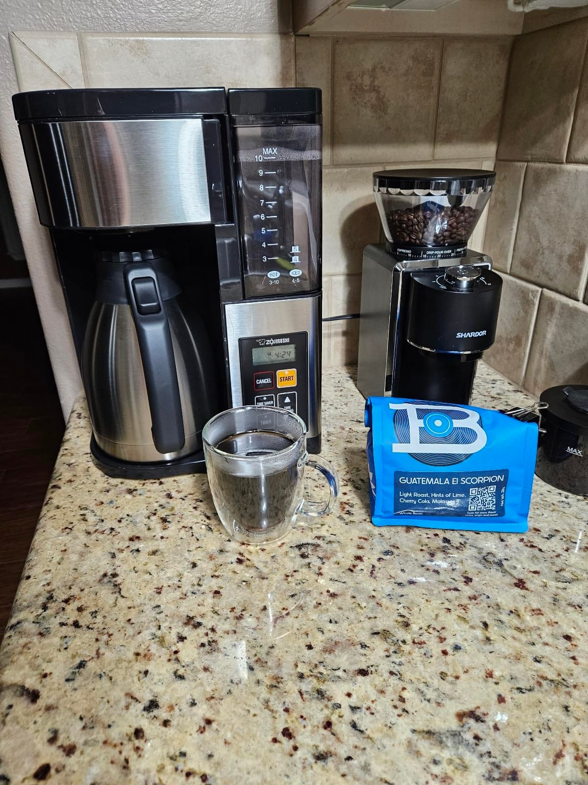 Zojirushi EC-YTC100XB 10-Cup Coffee Maker (Stainless Steel/Black) customer photo 2
