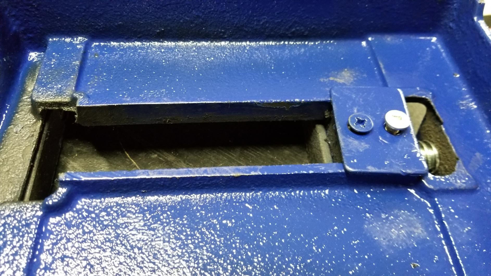 Yost Vises LDPV-6 Drill Press Vise | 6 Inch Jaw Width Portable Vise | Blue customer photo 2