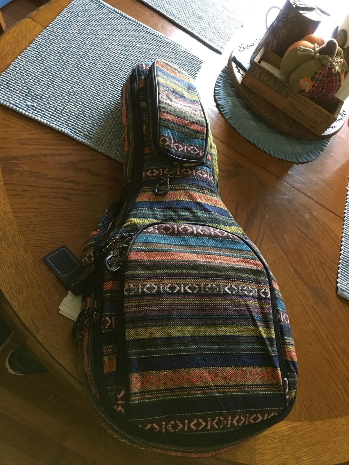 MUSIC FIRST Original Design 15mm Thick Padded Country Style A & F Style Mandolin Gig Bag (Soft Case) customer photo 1