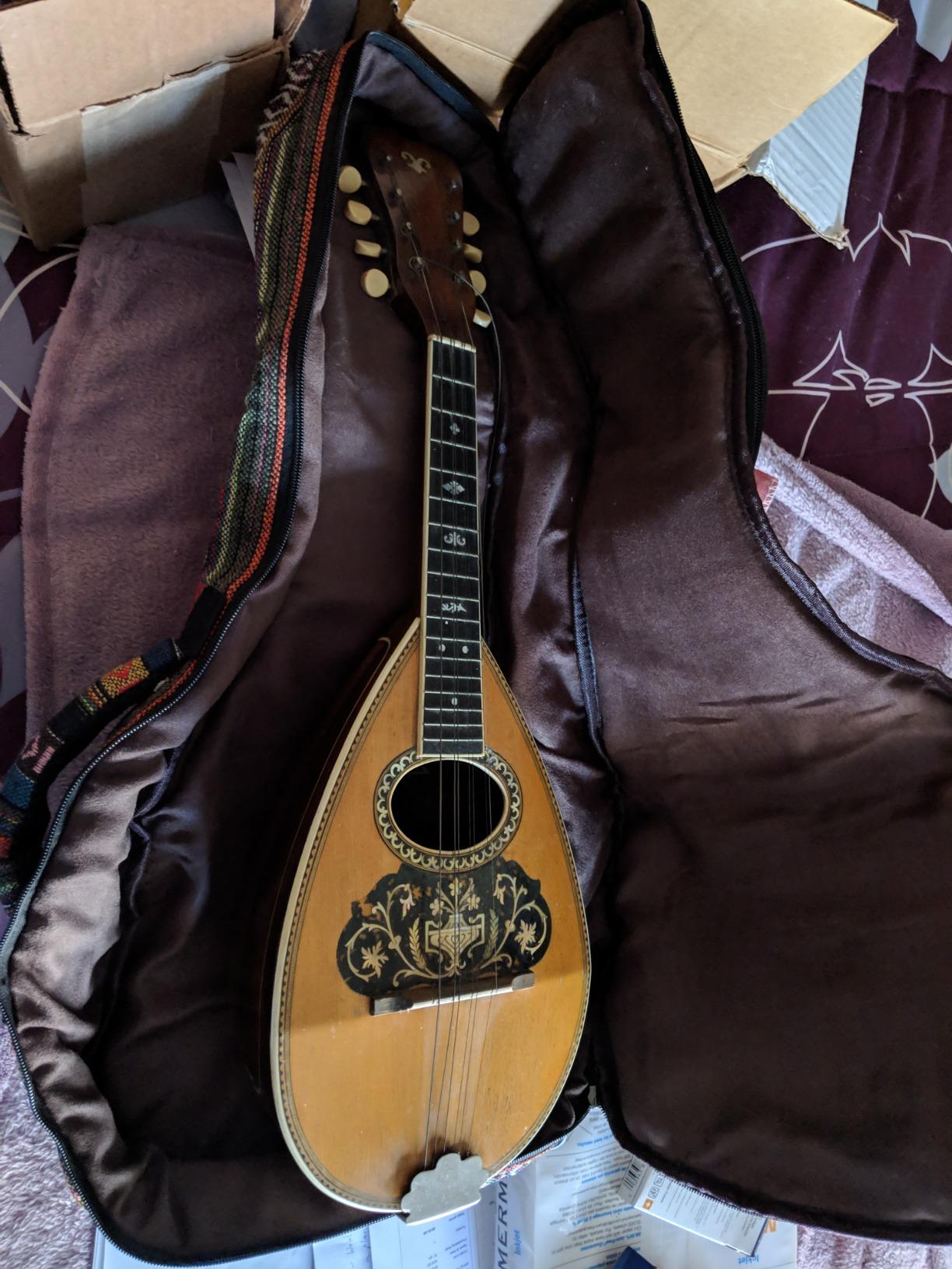 MUSIC FIRST Original Design 15mm Thick Padded Country Style A & F Style Mandolin Gig Bag (Soft Case) customer photo 2