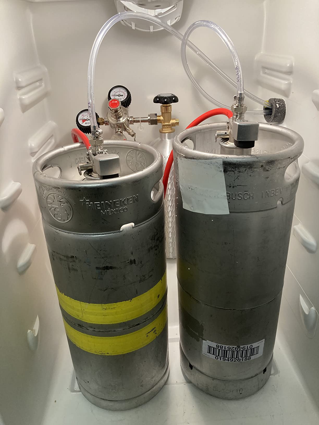 BACOENG 1-Tap Kegerator Kit, Complete Beer Tap Kit for Refrigerator with Stainless Steel Tap Probe and Hose & Parts customer photo 2