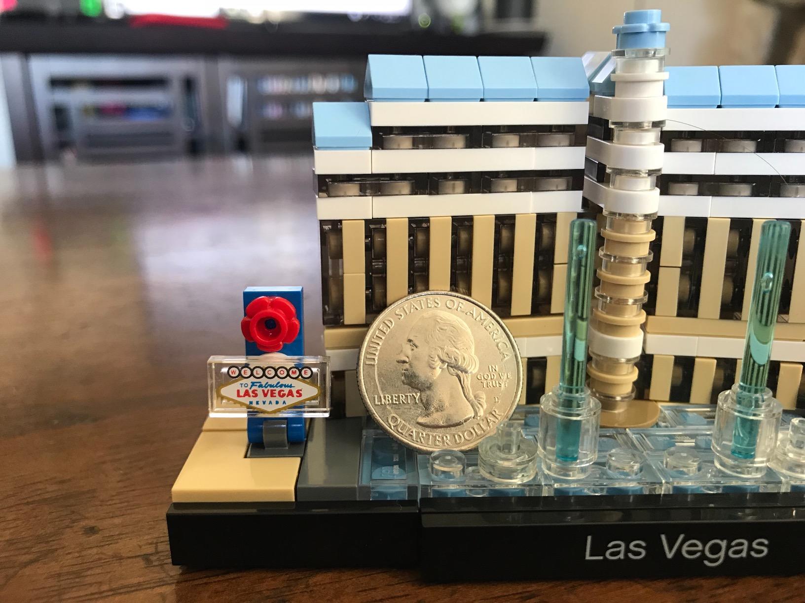 LEGO Architecture Skyline Collection Las Vegas Building Kit 21047 (487 Pieces) customer photo 1