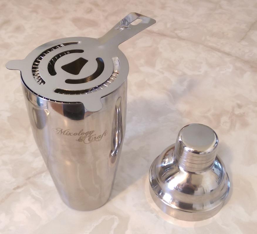 Mixology & Craft Boston Shaker Set with Weighted Martini Shakers | Cocktail Shaker Set Includes Strainer and Japanese Jigger | Great Gift Bar Set with Exclusive Recipe Cards | Leak-Proof (Silver) customer photo 2