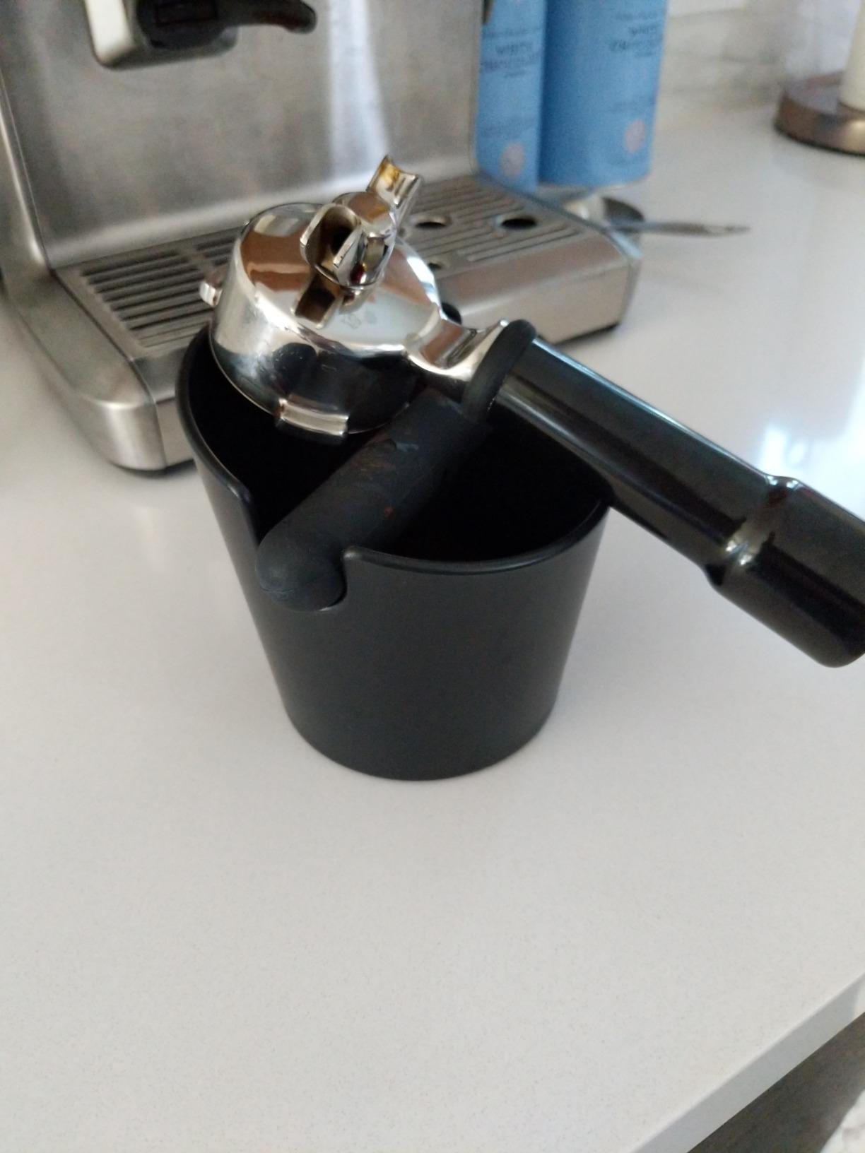 HOMEE Coffee Knock Box 4.8 Inch Barista Style Knock Box With Removable Bar customer photo 1