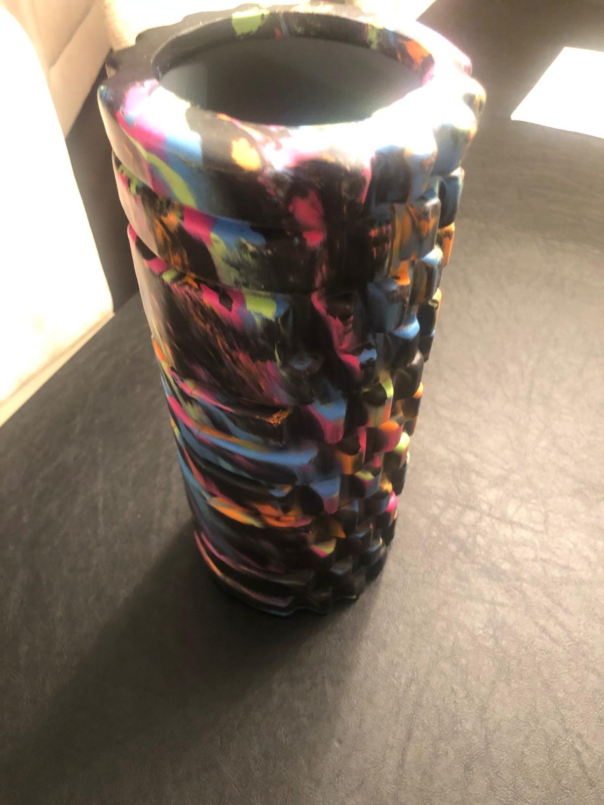 Trigger Point Releasing Foam Massage Roller with Medium Compression for Exercise, Stretching, and Muscle Recovery - Relieves Muscle Tightness, Improves Mobility, and Circulation customer photo 2