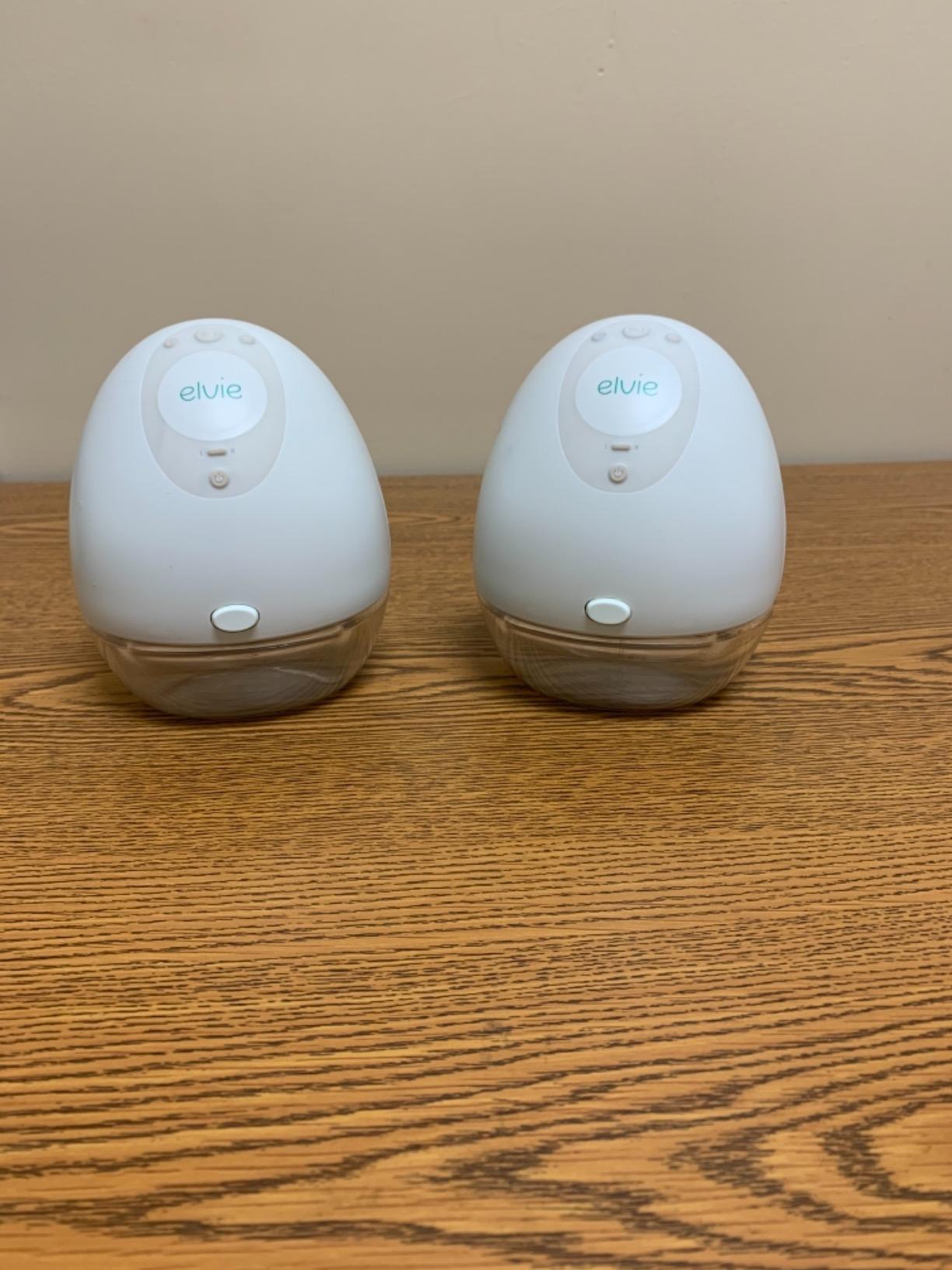 Elvie - Double, Wearable Breast Pump w/App - The Smallest & Quietest - Portable - Hands Free & Discreet - Automated with Four Personalized Settings customer photo 1
