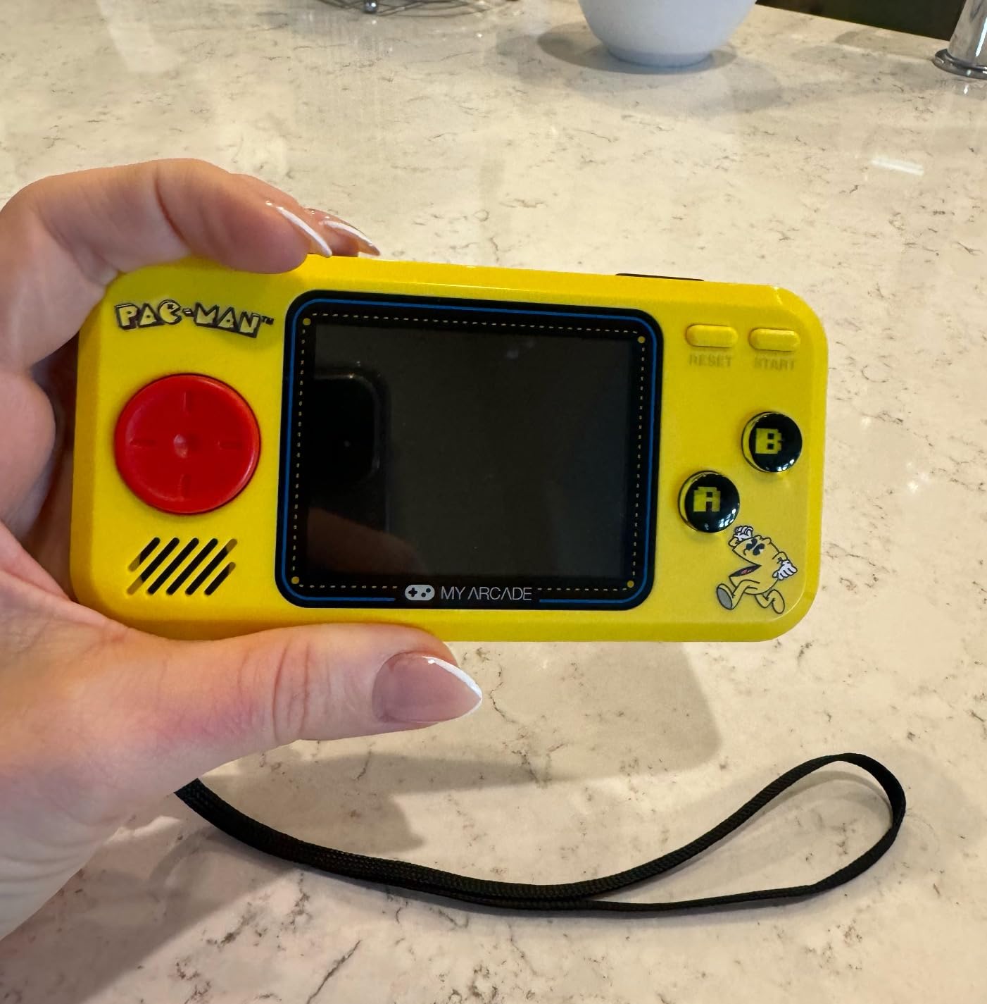My Arcade Pocket Player Handheld Game Console Pac-Man, Pac-Panic, Pac-Mania, Collectible, Full Color Display, Speaker, Volume Controls, Headphone Jack, Battery or Micro USB Powered - Electronic Games customer photo 2