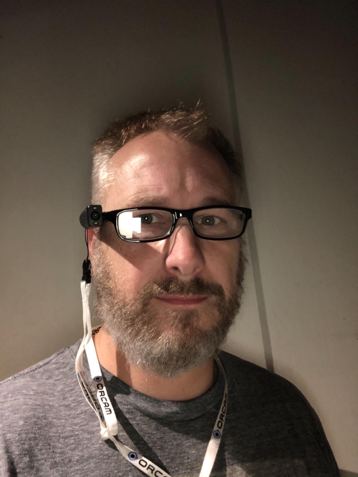 OrCam MyEye Smart is an Advanced Artificial Intelligence Device That Helps People with Visual Impairment Read The Morning Paper, Books, Text Messages, Emails, and More customer photo 1