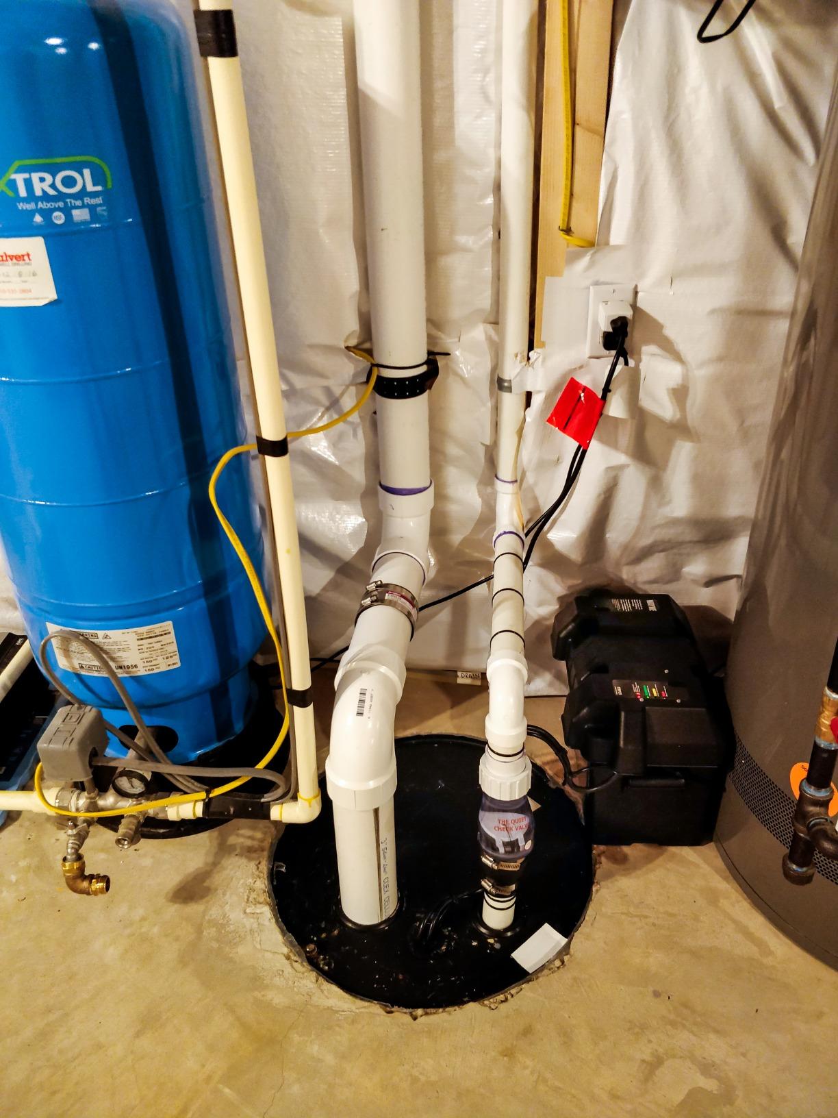 Wayne Preassembled Primary & Battery Backup Sump Pump Combo System customer photo 2