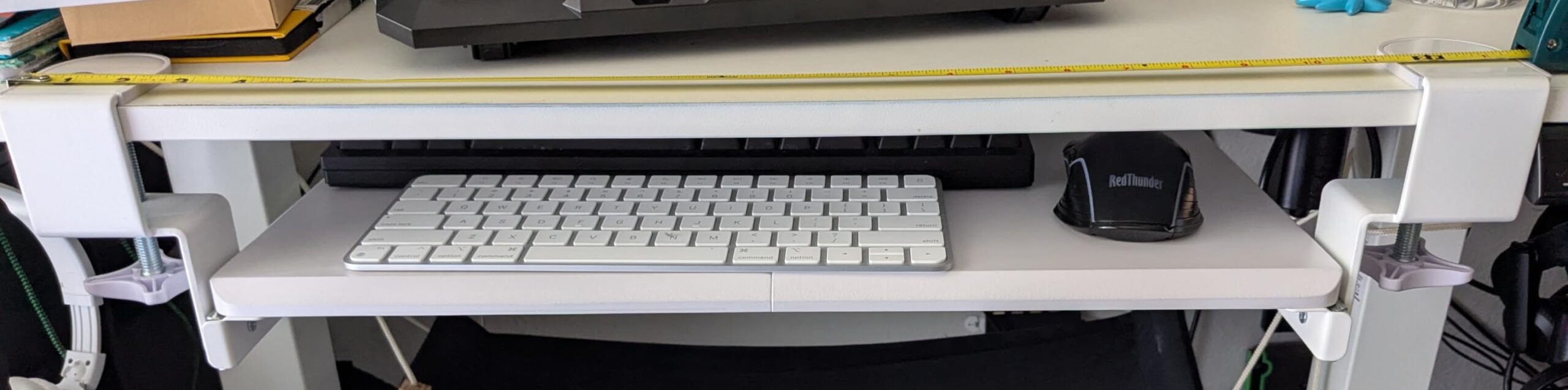VIVO Black Clamp-on 27 x 11 in Keyboard Tray, MOUNT-KB05E customer photo 2