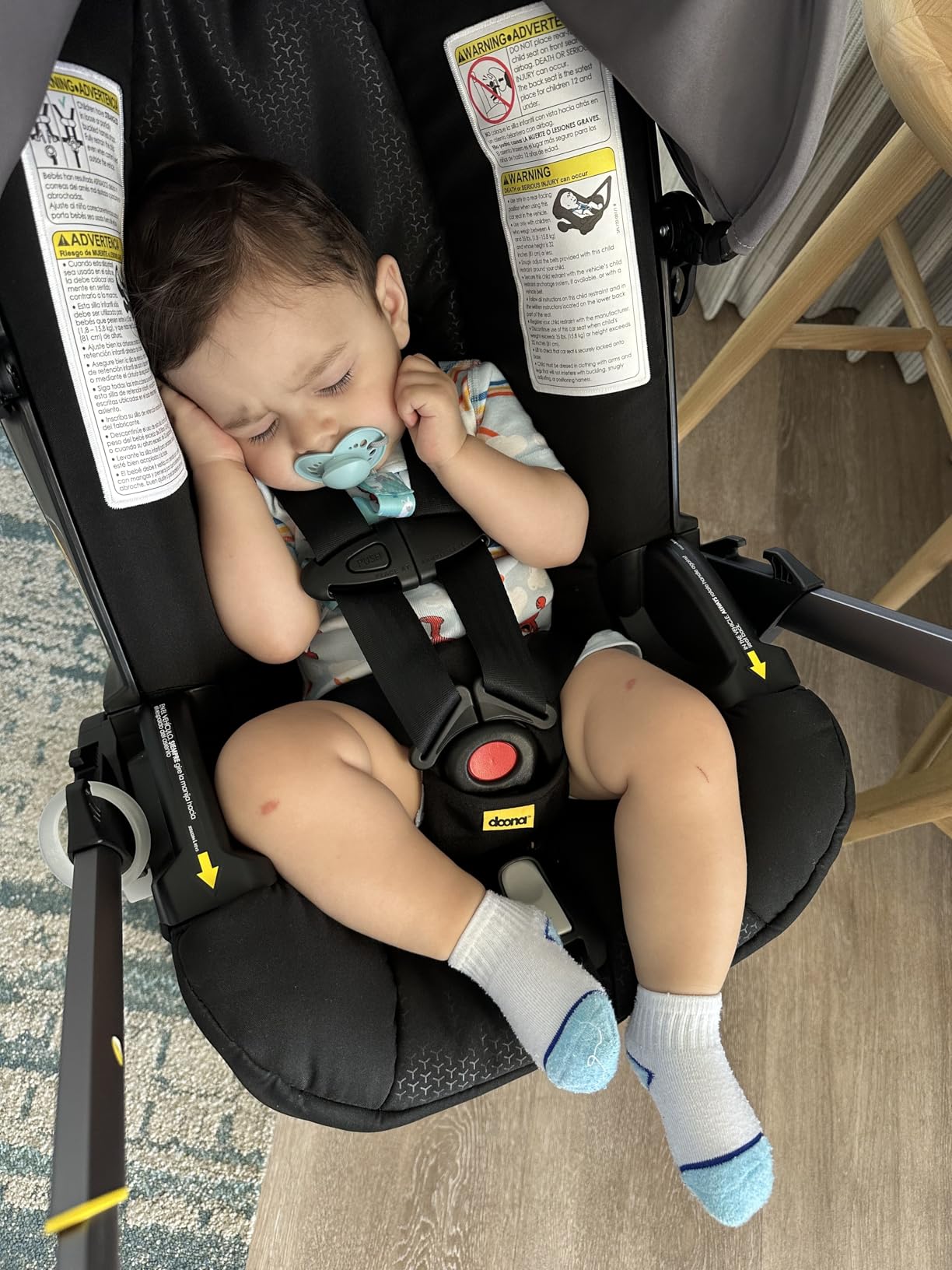 Doona Car Seat & Stroller, Nitro Black - All-in-One Travel System customer photo 1