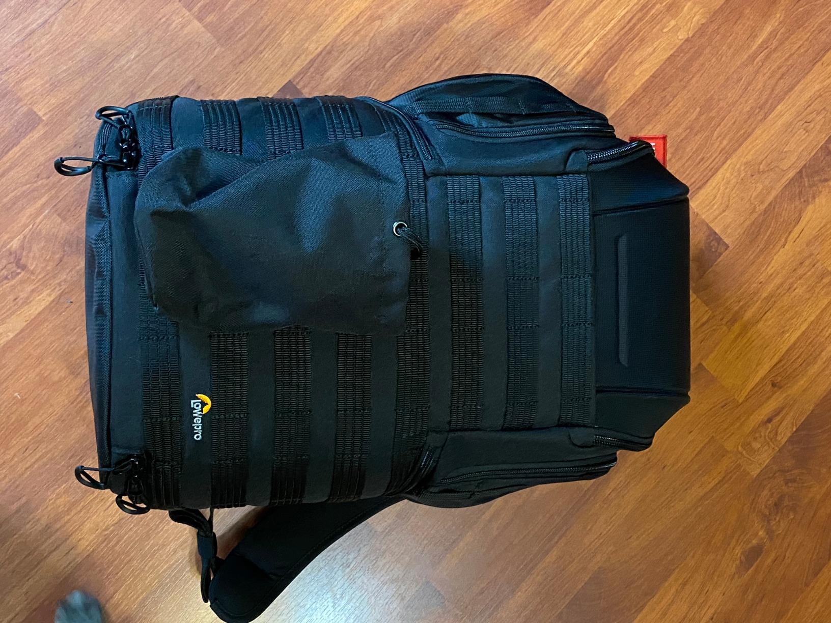 Lowepro ProTactic 450 AW II Black Pro Modular Backpack with All Weather Cover for Laptop Up to 15 Inch, Tablet, Canon/Sony Alpha/Nikon DSLR, Mirrorless CSC and DJI Mavic Drones LP37177-PWW, Black customer photo 2